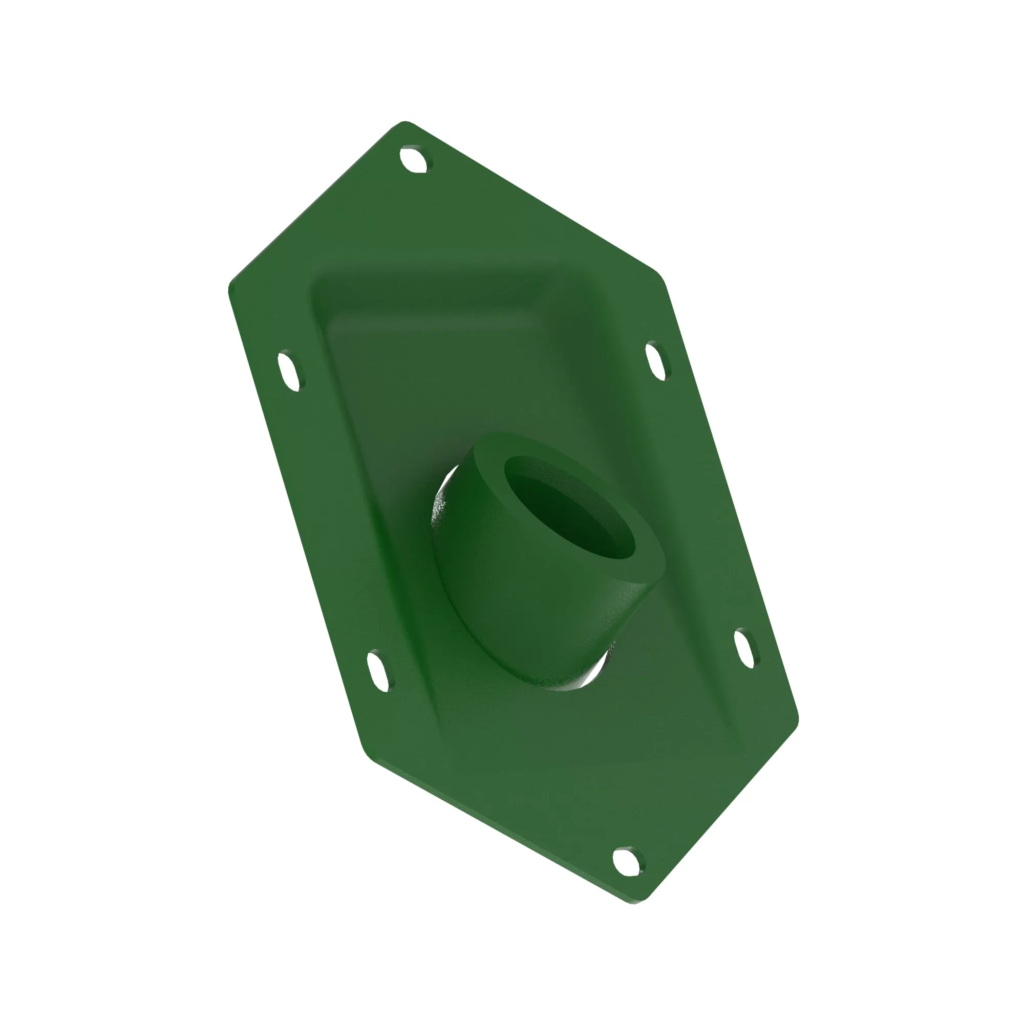 John Deere Unloading Auger Plate Assembly - AH168204