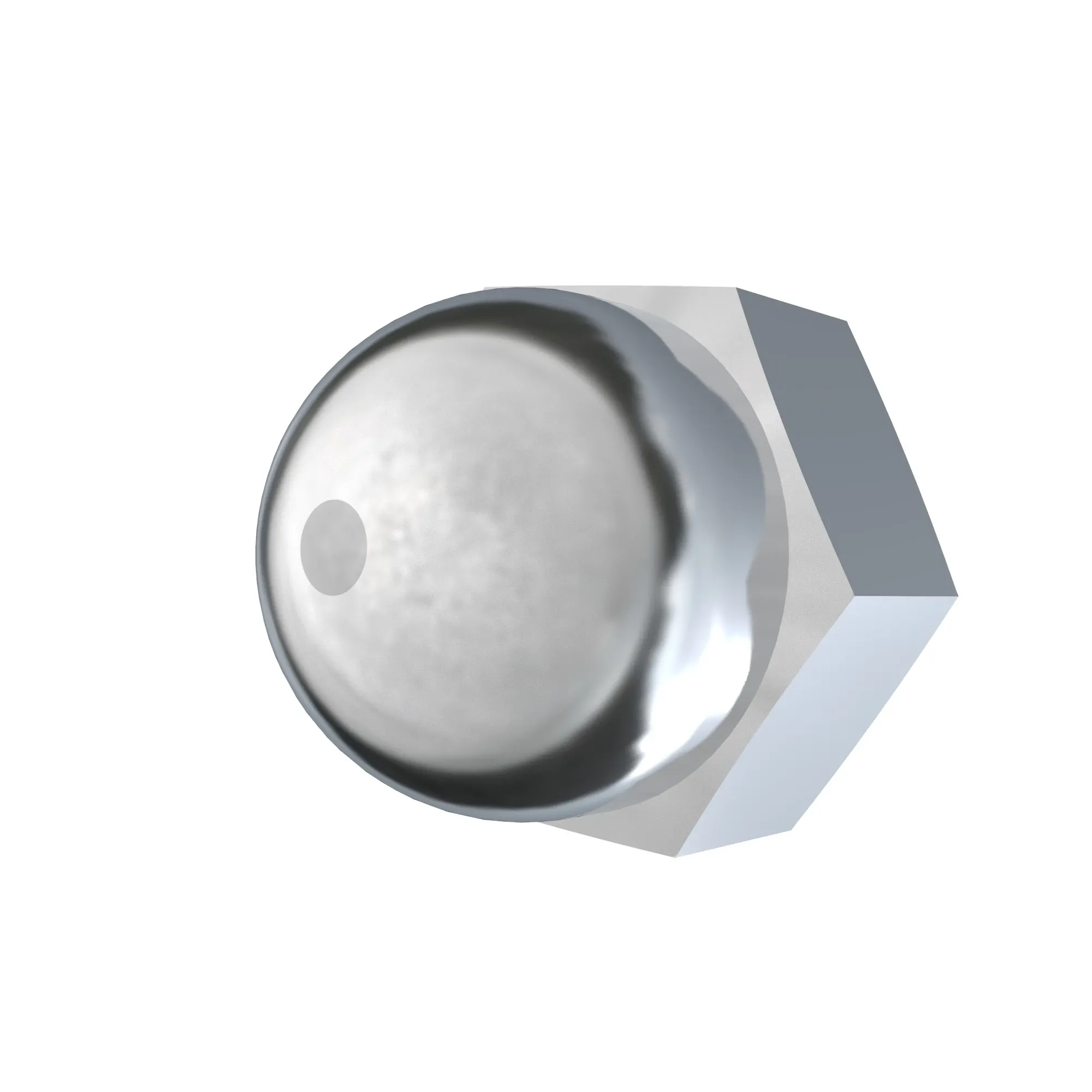 NUT, METRIC, HEX CROWN