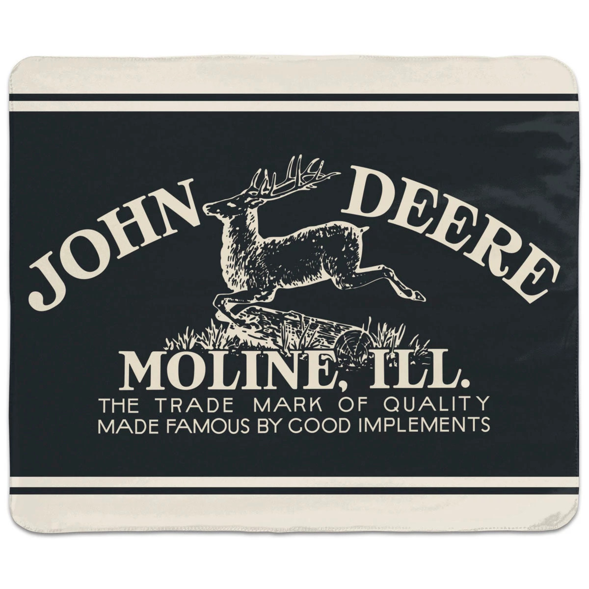 Decorative Blanket | John Deere Moline, ILL 