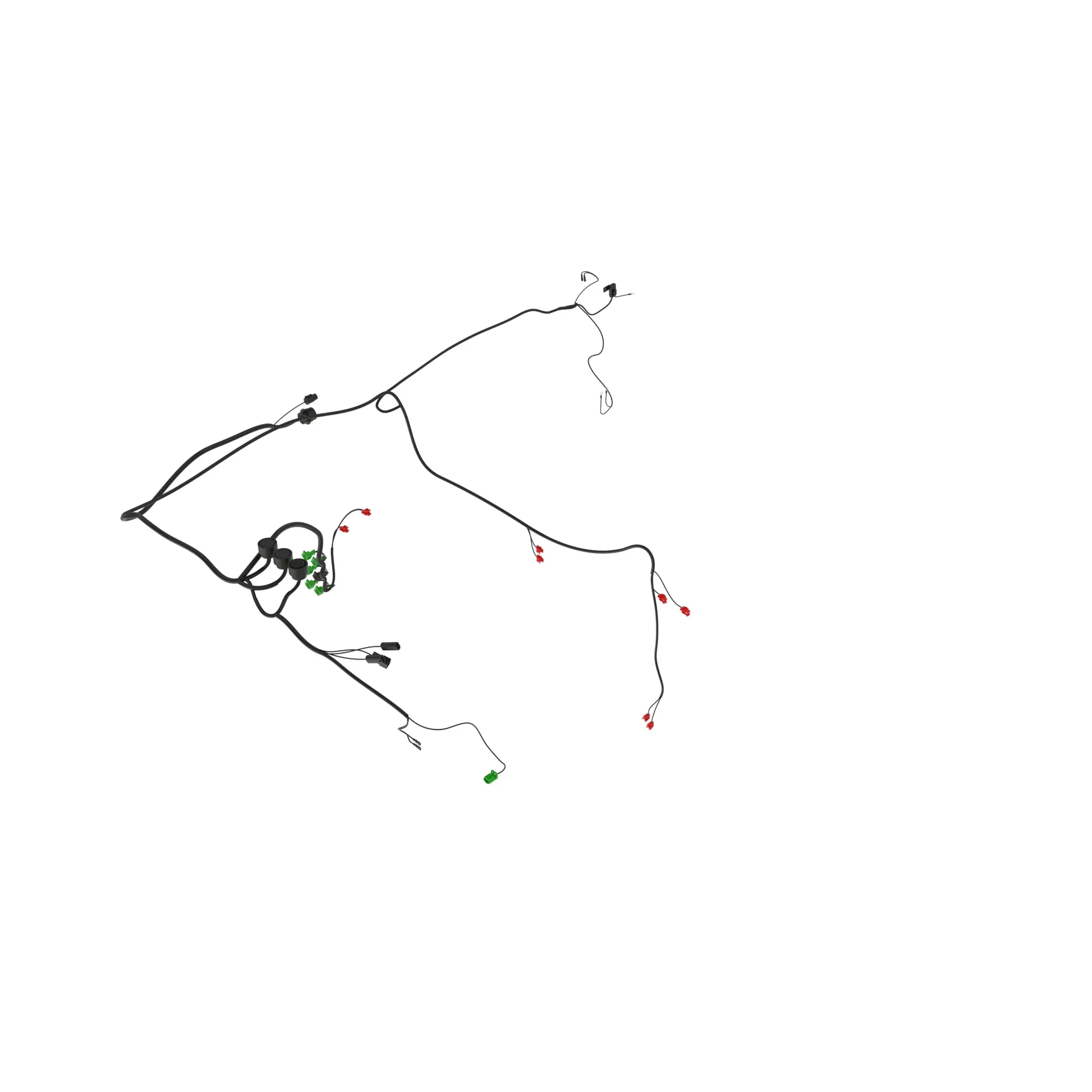 John Deere Frame Wiring Harness - F390086
