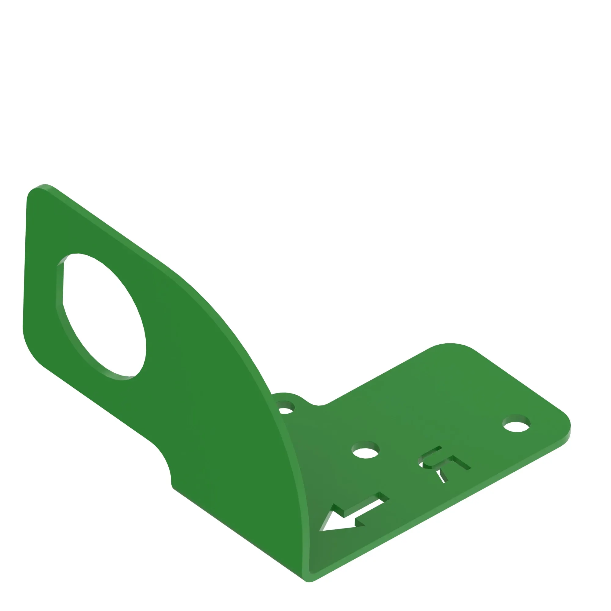 John Deere Electrical Bulkhead Bracket - KK33045