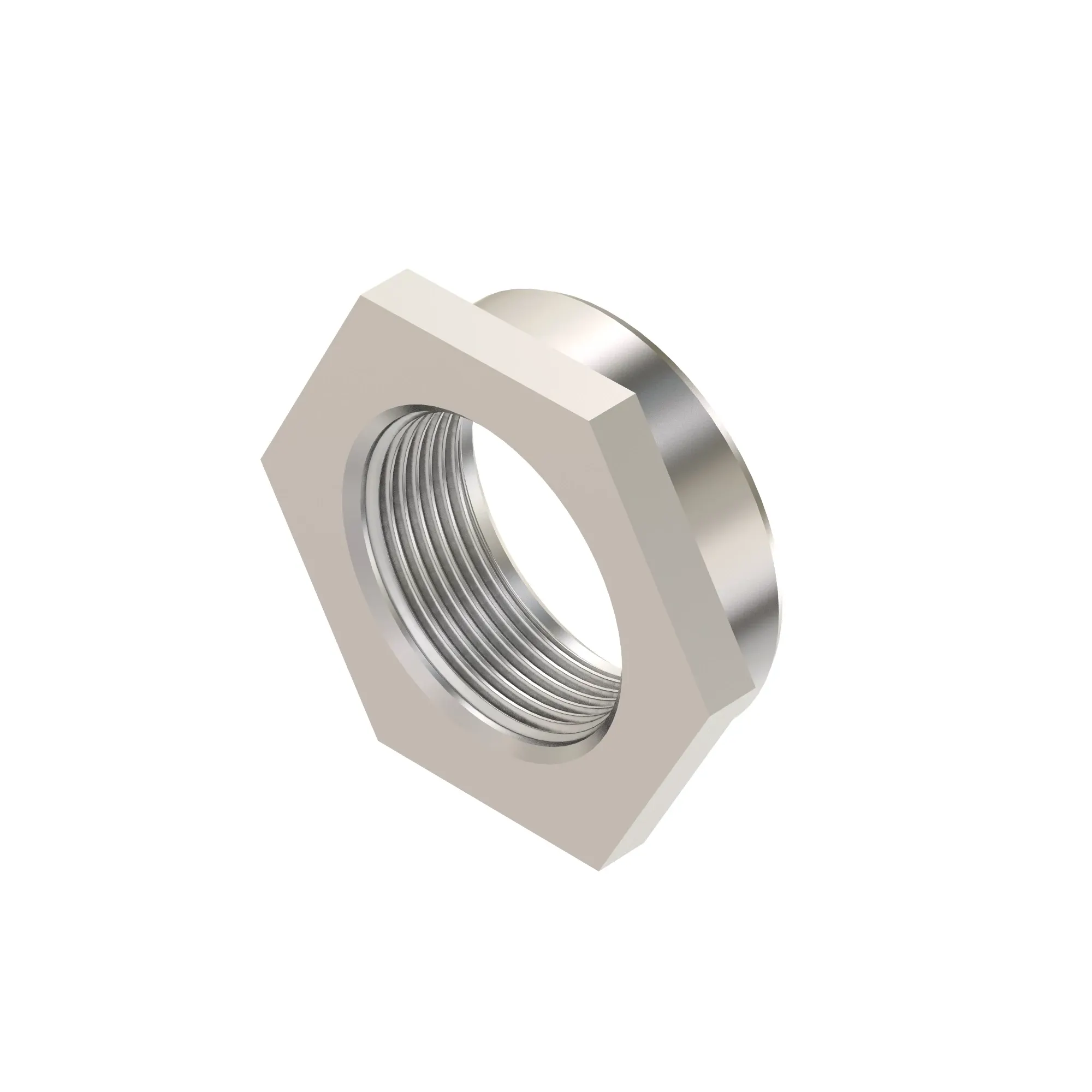 John Deere Hexagonal Stake Nut, 1-1/8" - N283800