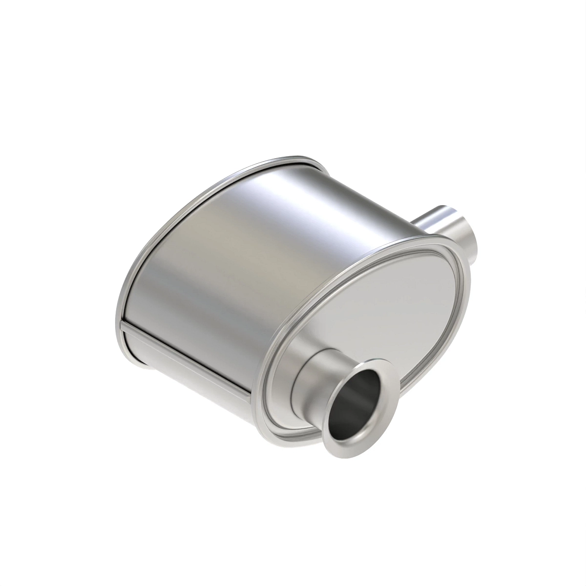 Muffler 4 Cyl. 2 Valve Vertical/Hor