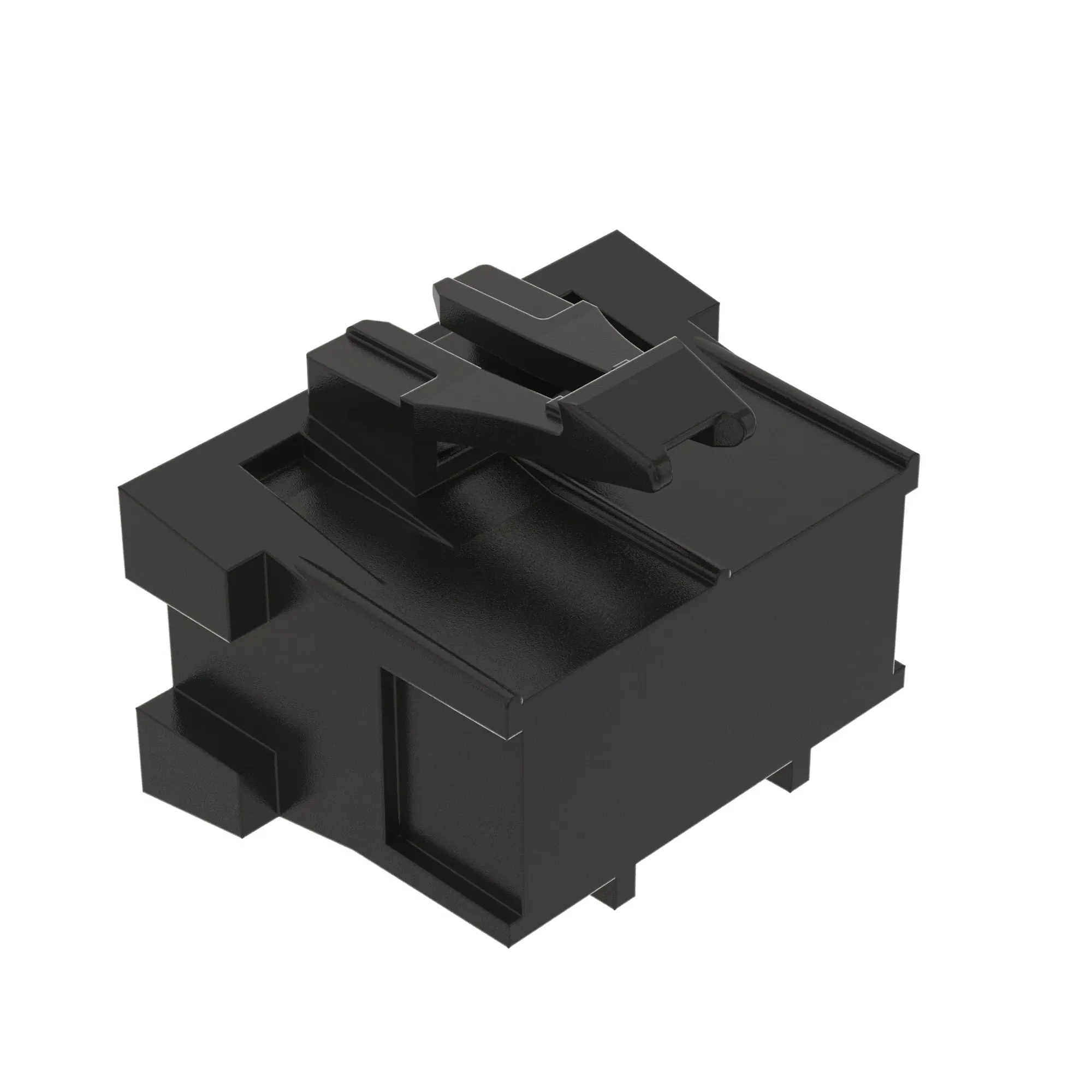 John Deere Black Electrical Connector Housing, Cavities 8 - 57M8273