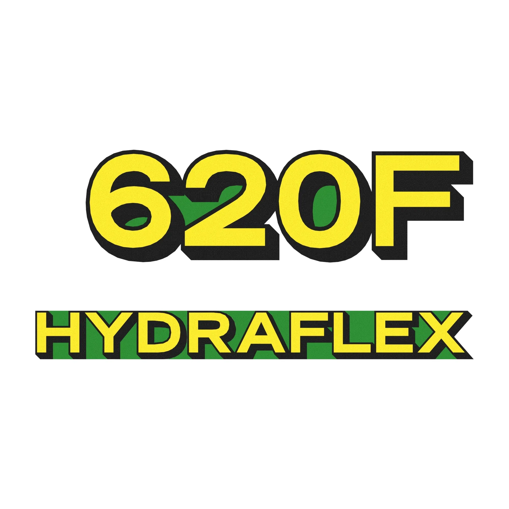 John Deere Model 620F Flex Platform Label - H201960