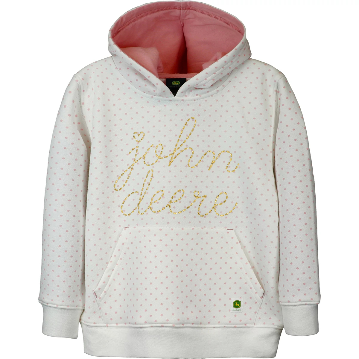 Kids John Deere Script Hoodie