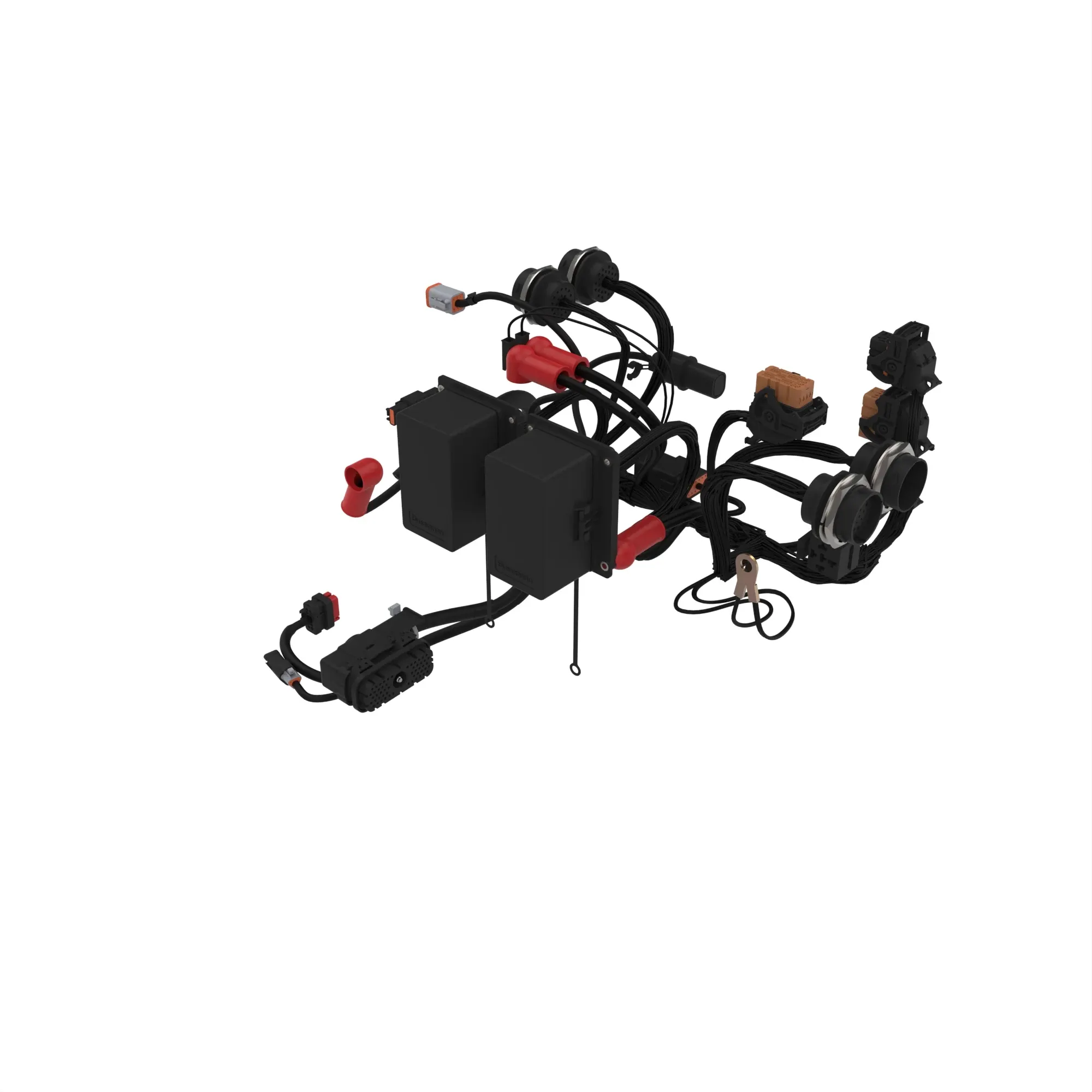 John Deere Load Center Fireplow Wiring Harness - AT469540