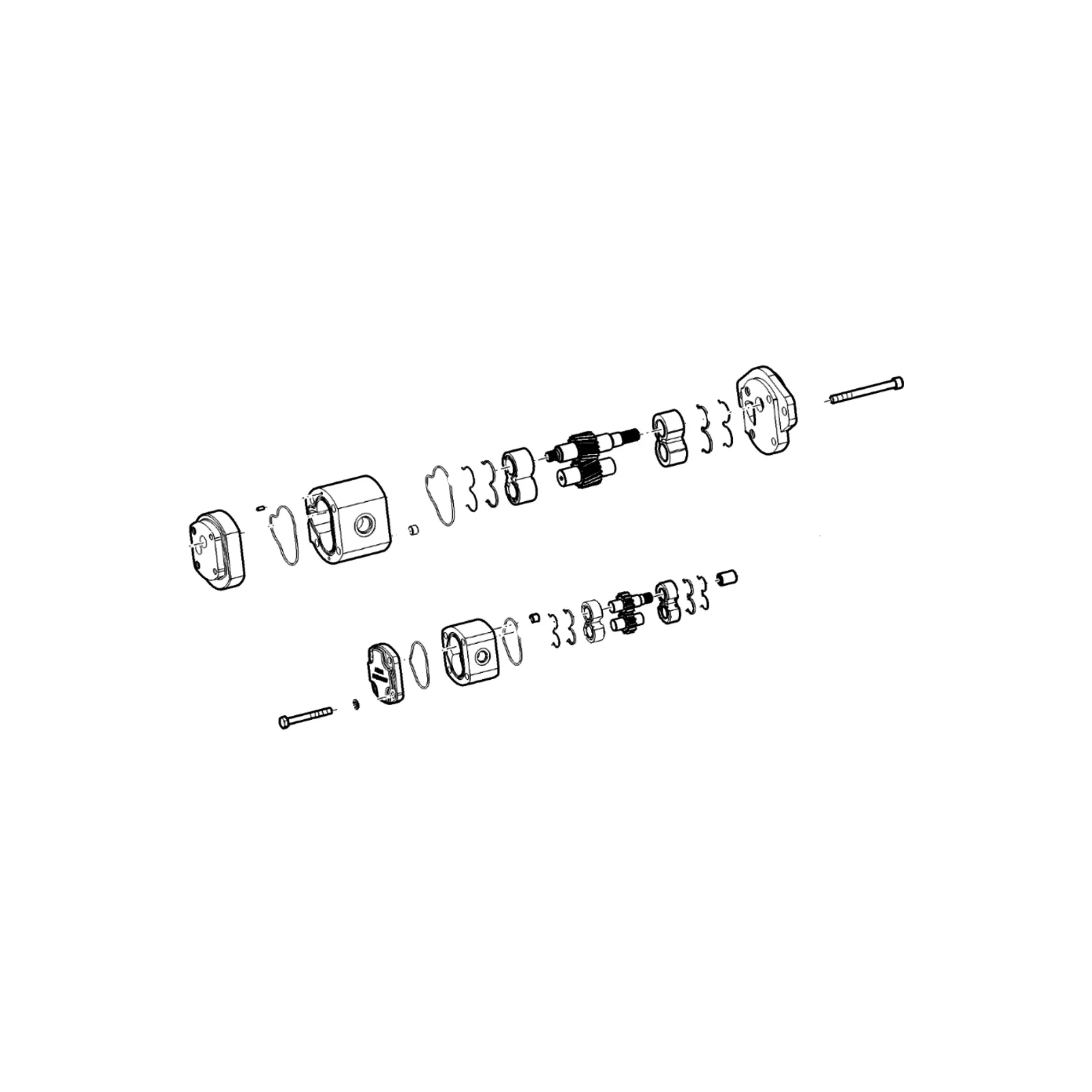 John Deere Hydraulic Pump Seal Kit - SJ13700
