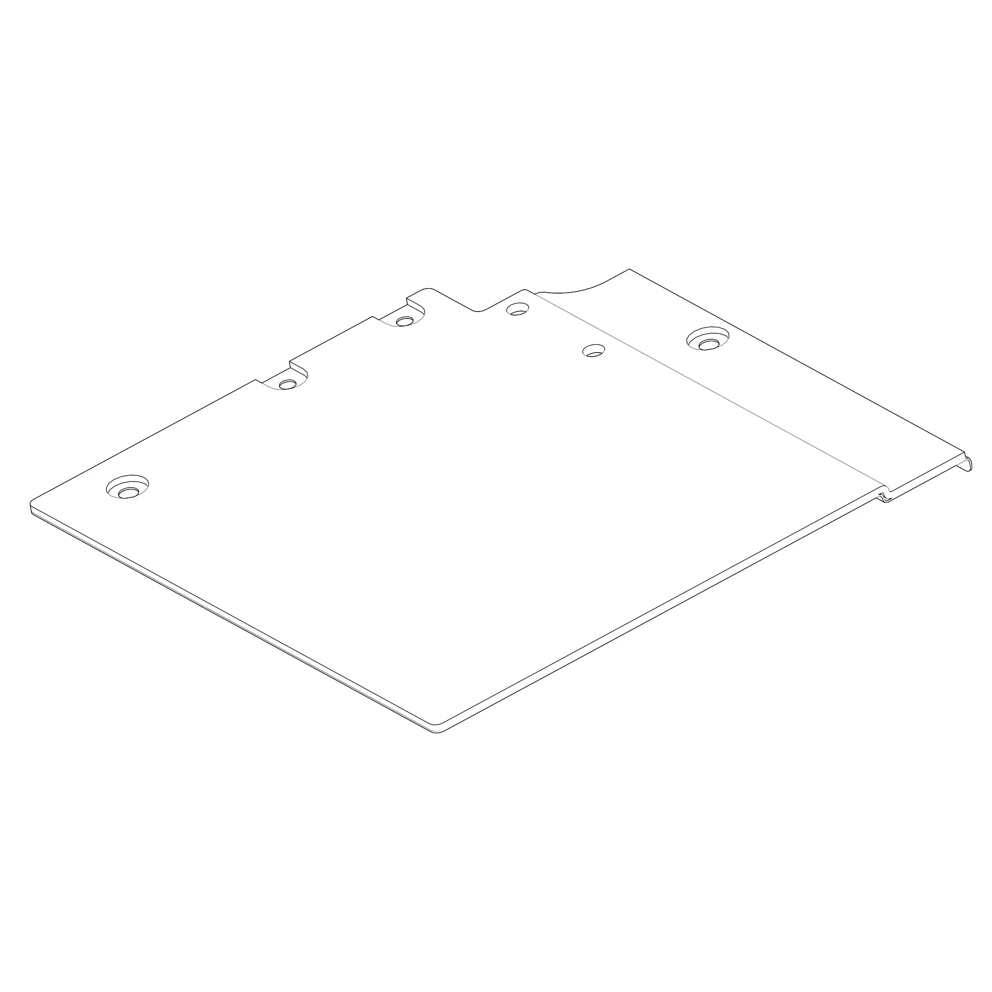 PLATFORM HEAT SHIELD (REARWARD)
MY15 CP690 & CS690
