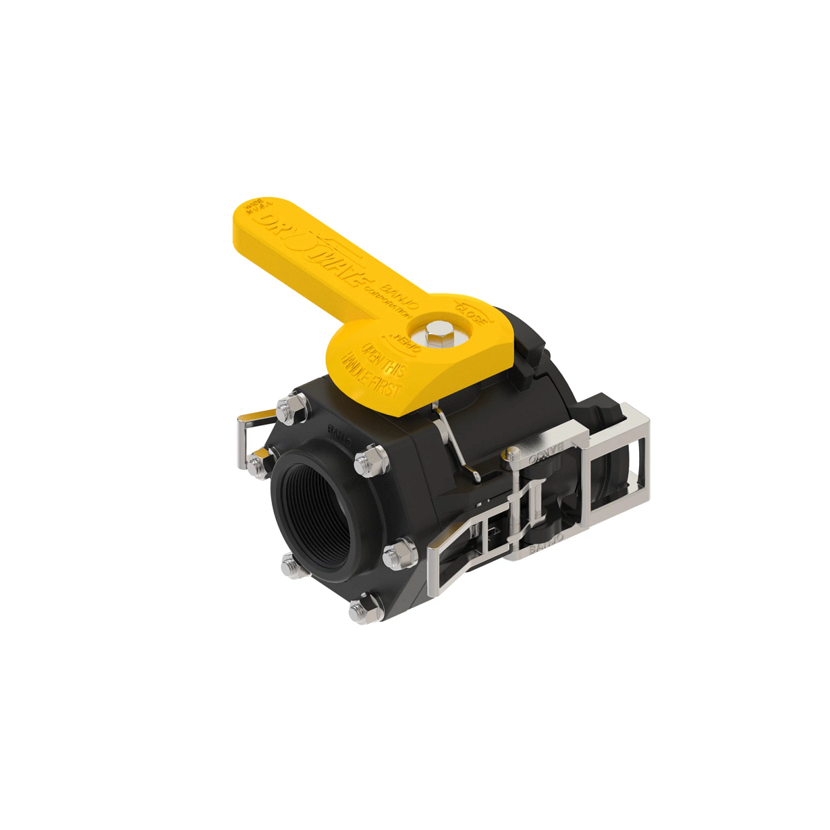 HAND OPERATED VALVE, DRY-MATE FEMAL
