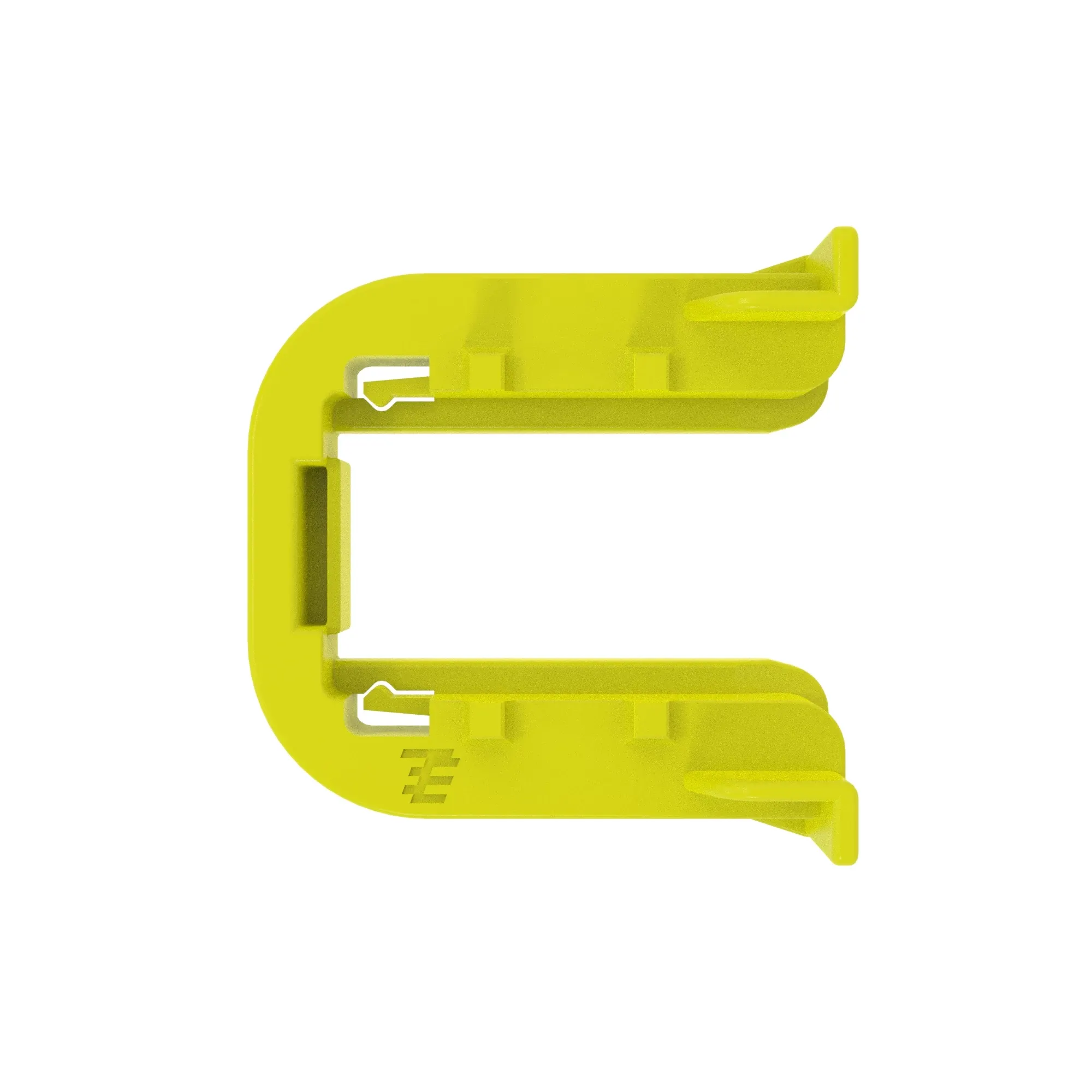 TYCO SLIDE TAB YELLOW PLASTIC