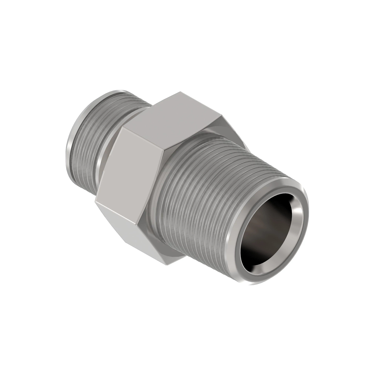 FITTING, 9/16" MOR - 3/8" MNPTF ADA