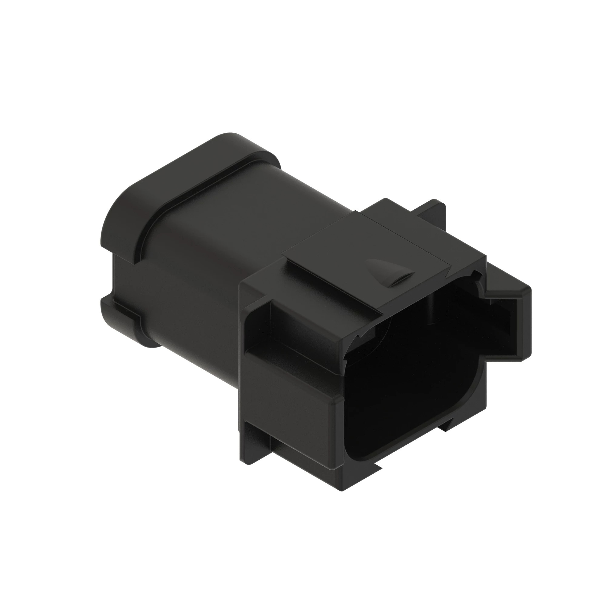 John Deere Gray External Electrical Connector Housing, 8 Cavities - 57M13646