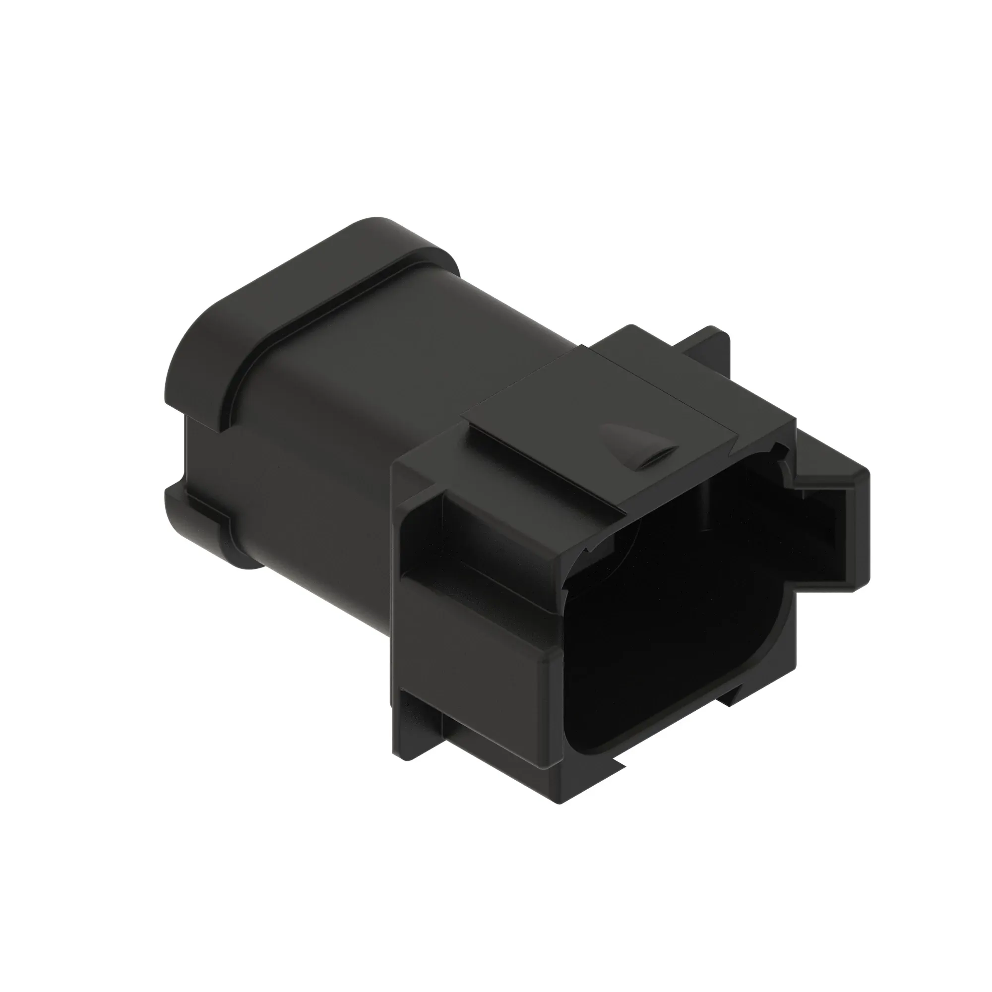 John Deere Gray External Electrical Connector Housing, 8 Cavities - 57M13646