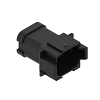 John Deere Gray External Electrical Connector Housing, 8 Cavities - 57M13646