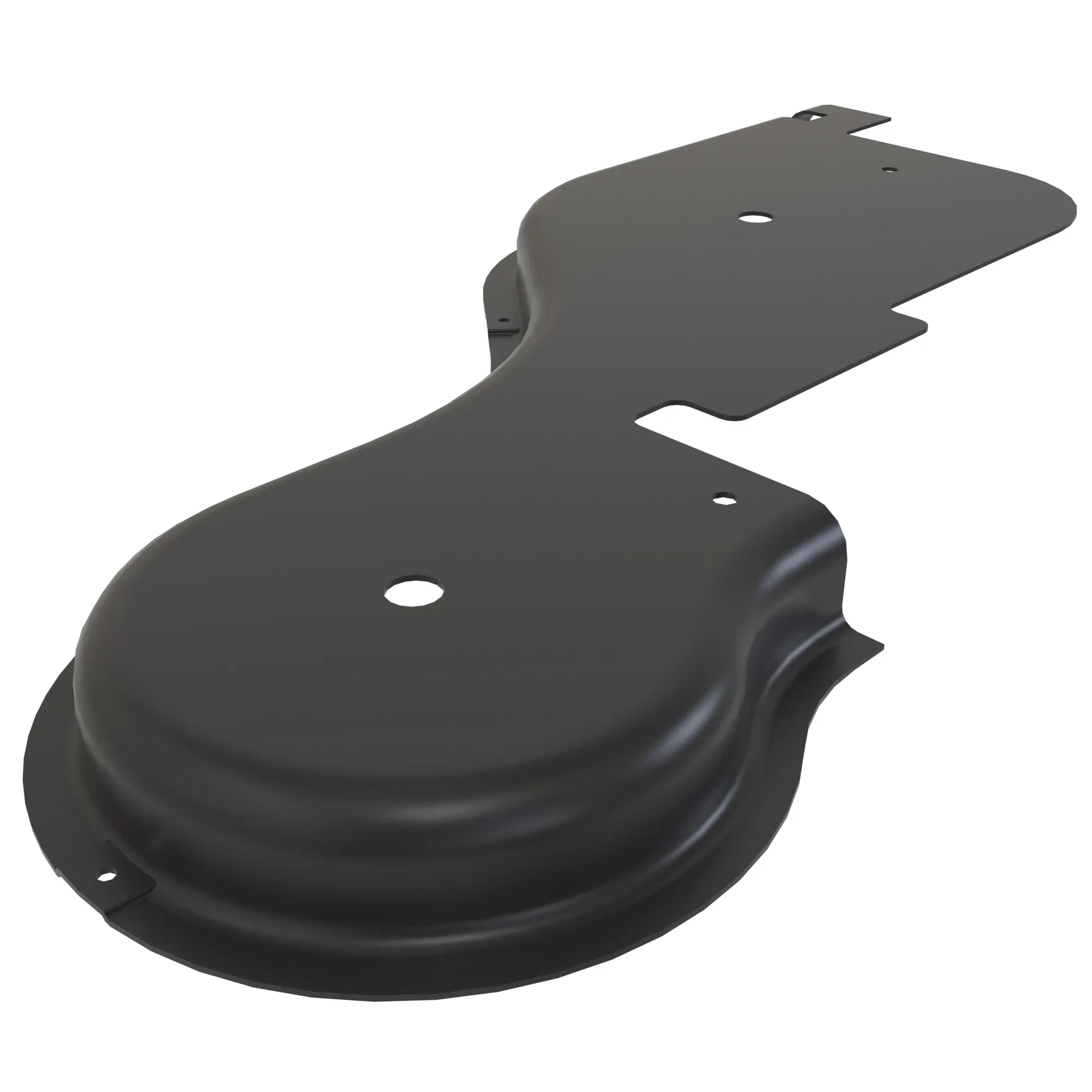 John Deere Left Side Mower Deck Shield - M136268