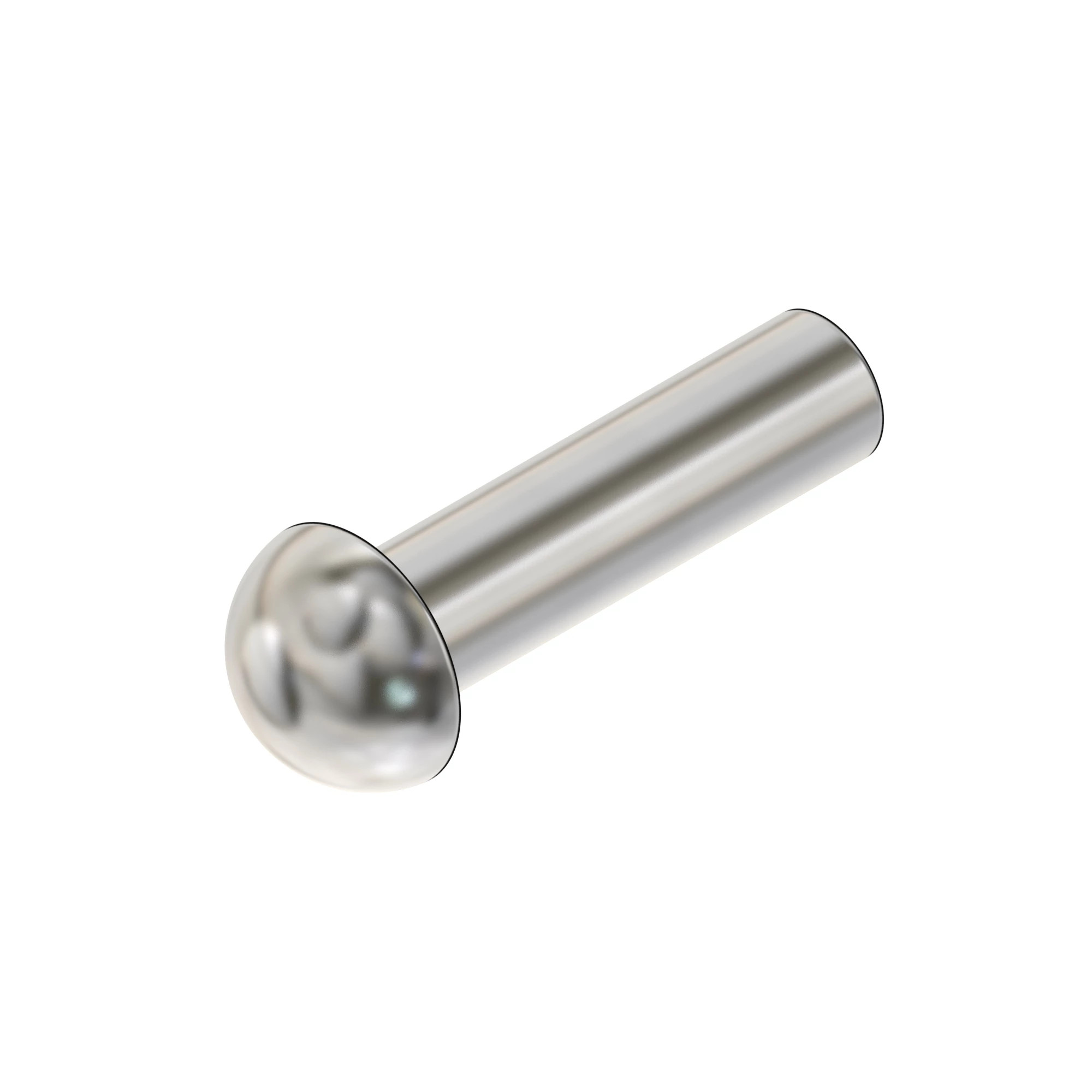 RIVET, SOLID, BUTTON HEAD