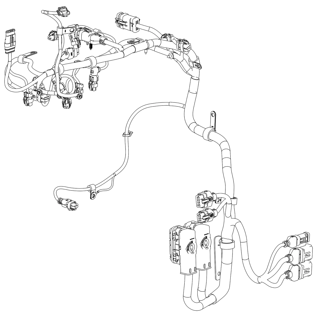 Wiring Harness, S350 4045 HW11 And
