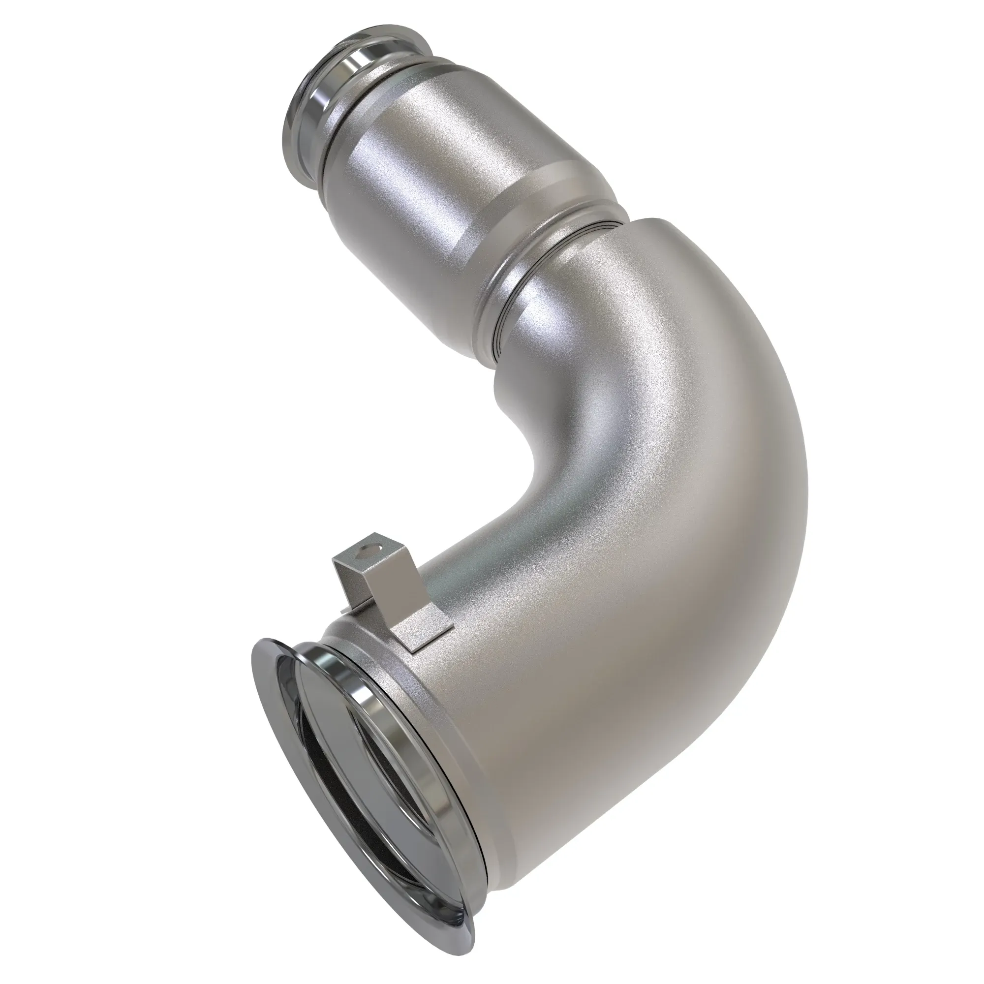 FT4, 7R, DPF OUTLET TUBE, SIZE 4