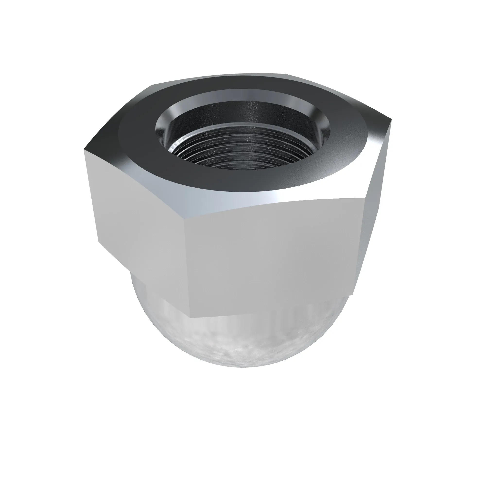 NUT, METRIC, HEX CROWN