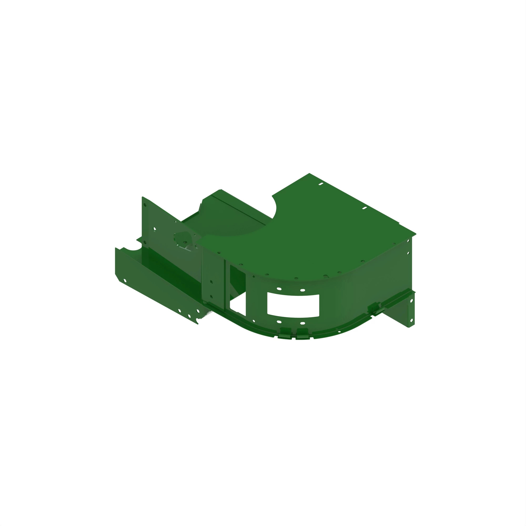 John Deere Upper Clean Grain Loading Auger Housing - AH218001