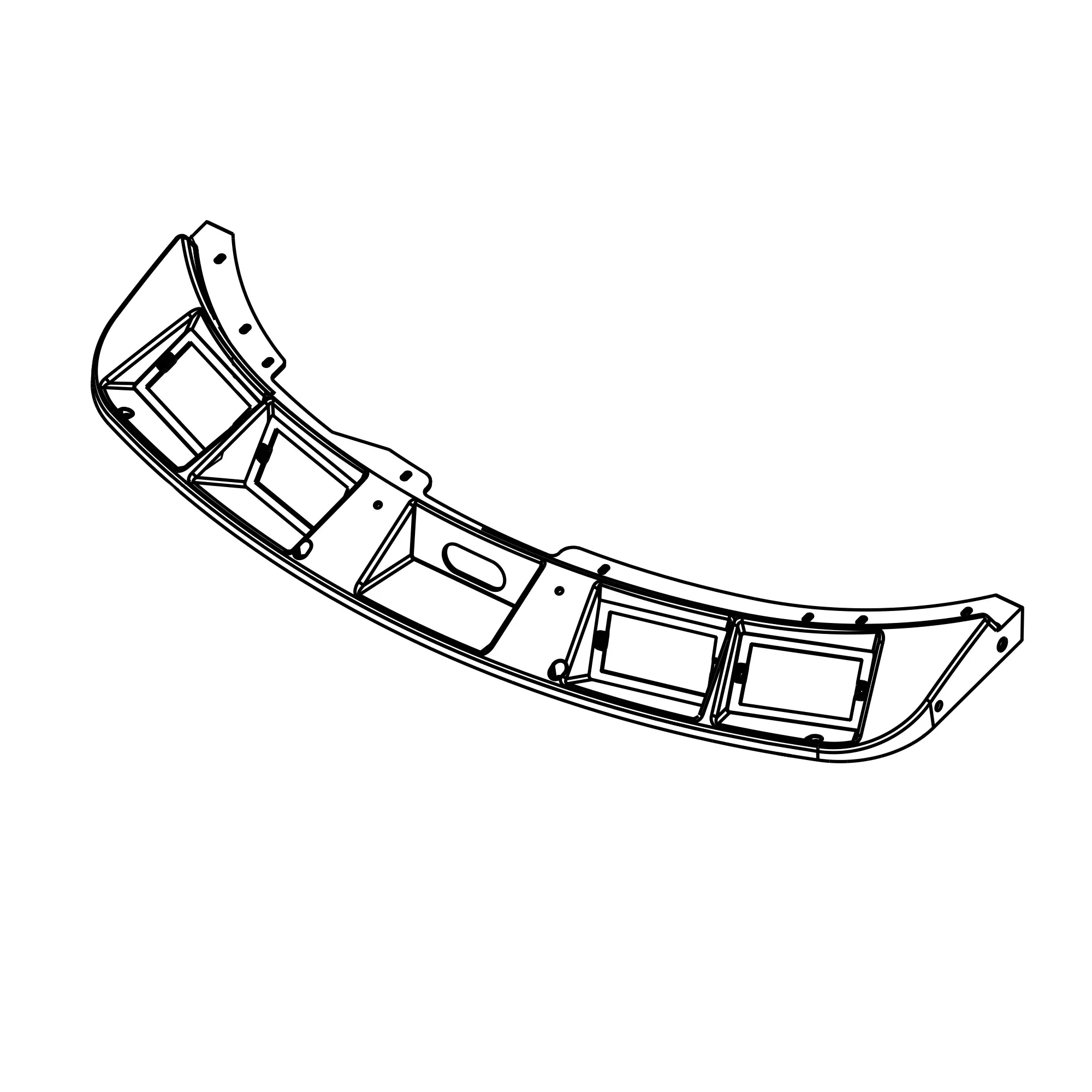John Deere Cab Front Liner Panel - AZ43311