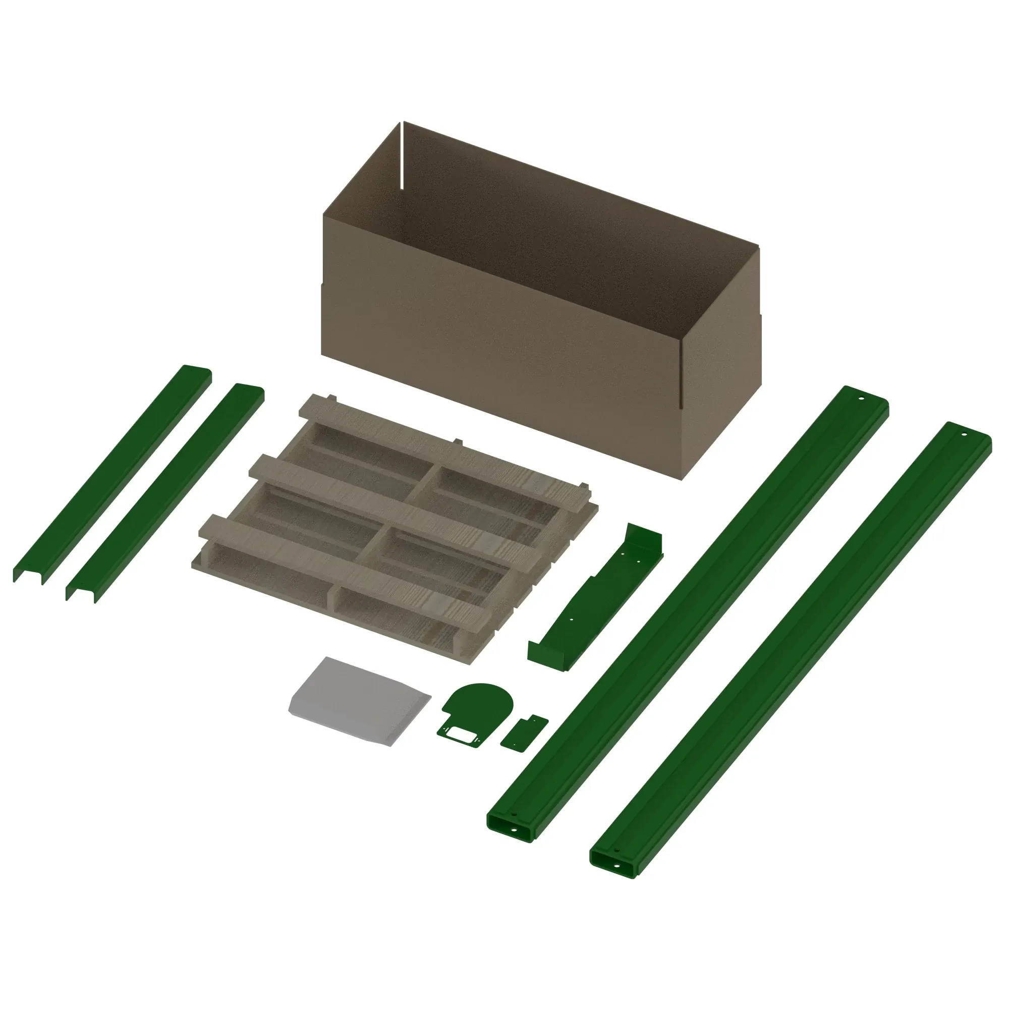 John Deere 4720 Repaired Mainframe Kit - AN305700
