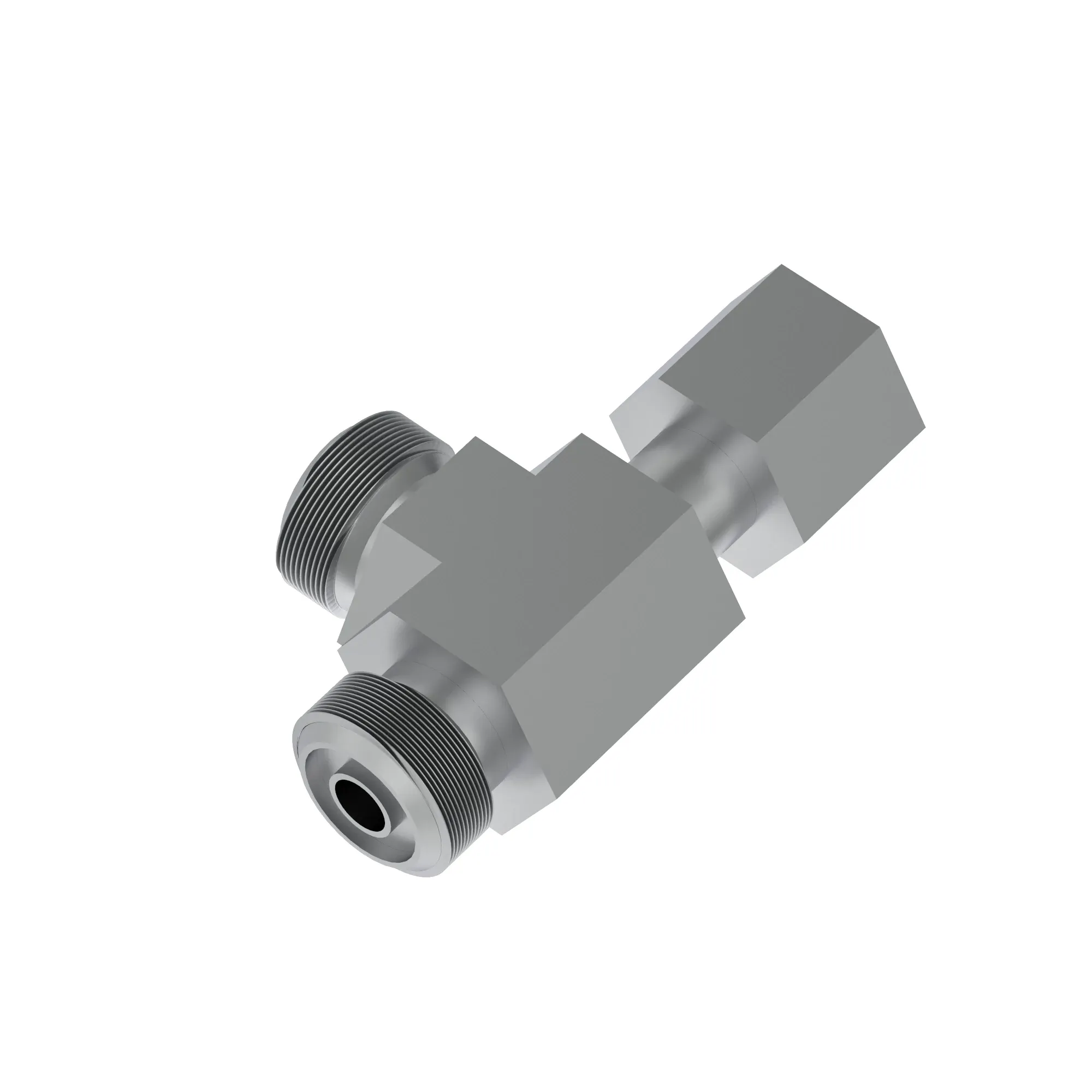 John Deere Swivel Run Tee Fitting - 38H5075