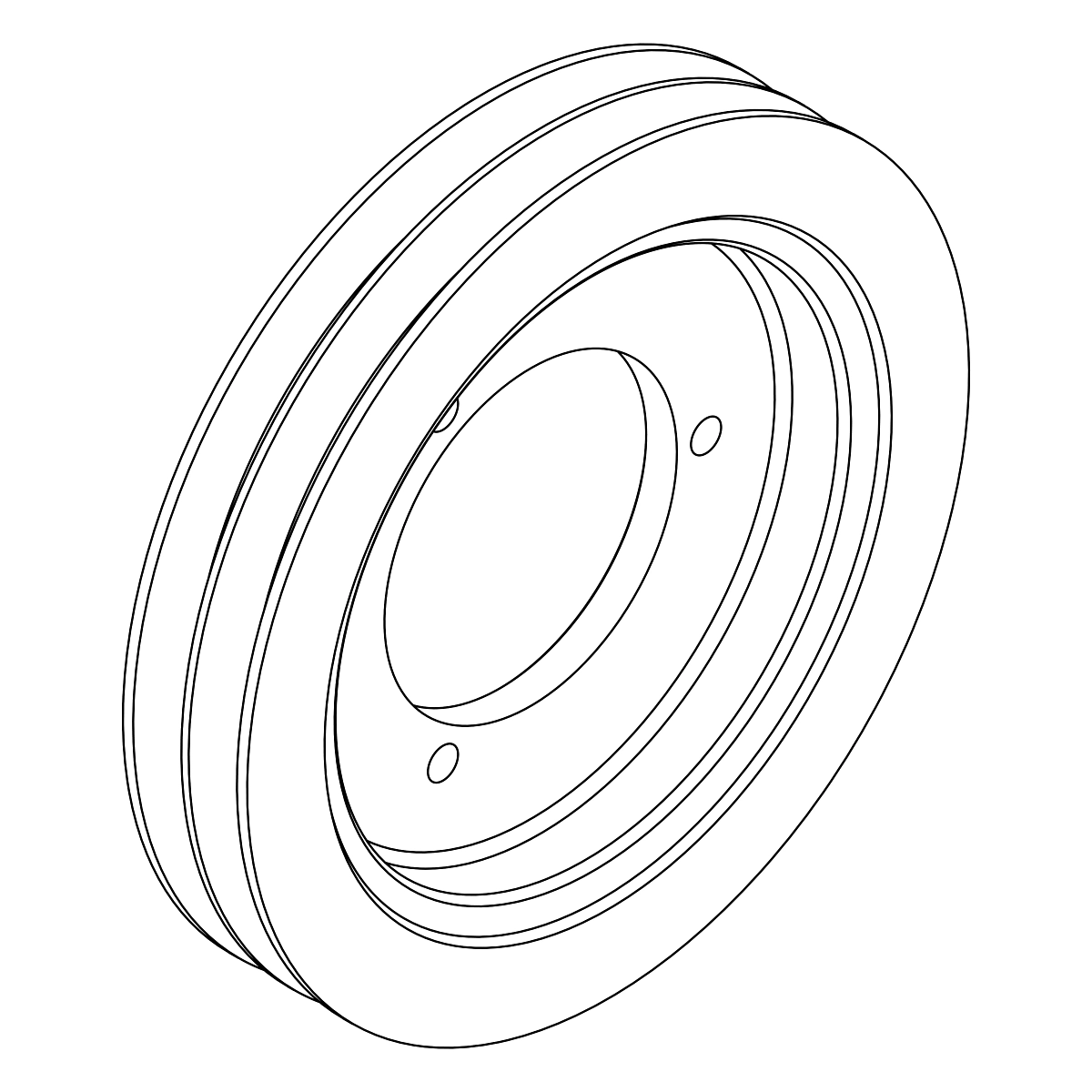 Pulley, Machined