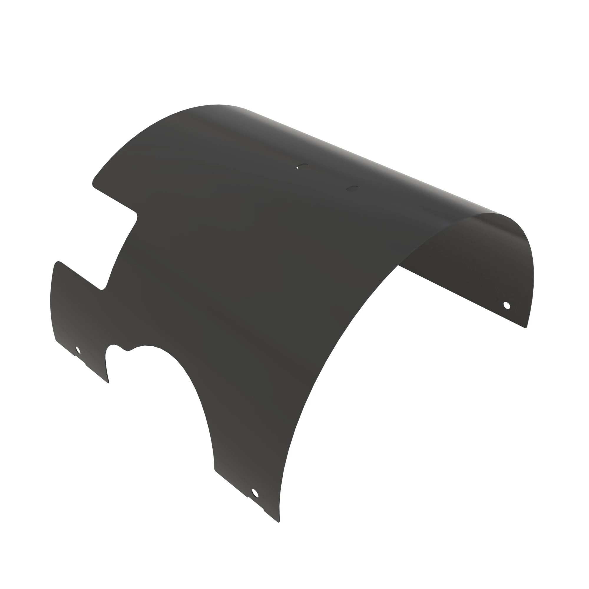 HEAT SHIELD, MUFFLER, FRONT, 9RT S2