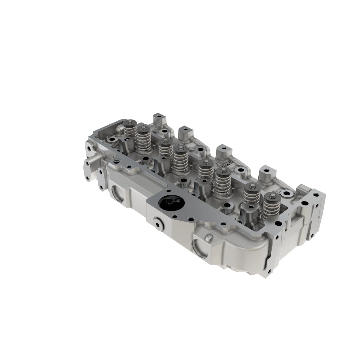 John Deere Cylinder Head with Valves - RE525458