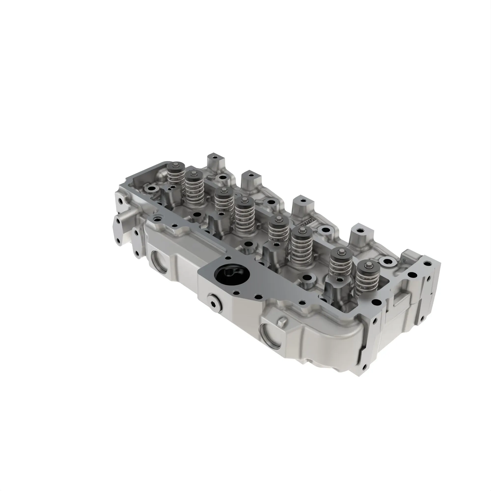John Deere Cylinder Head with Valves - RE525458
