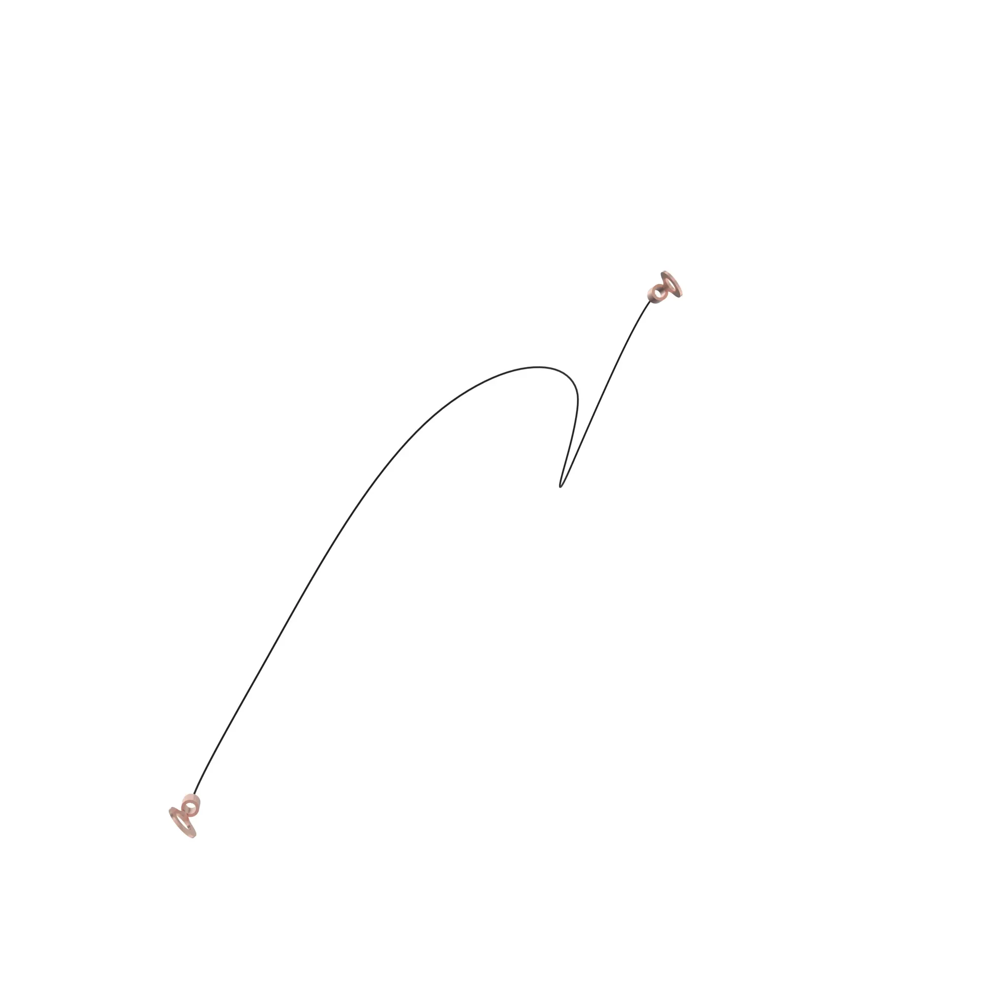 STARTER POSITIVE CABLE - 4CYL.