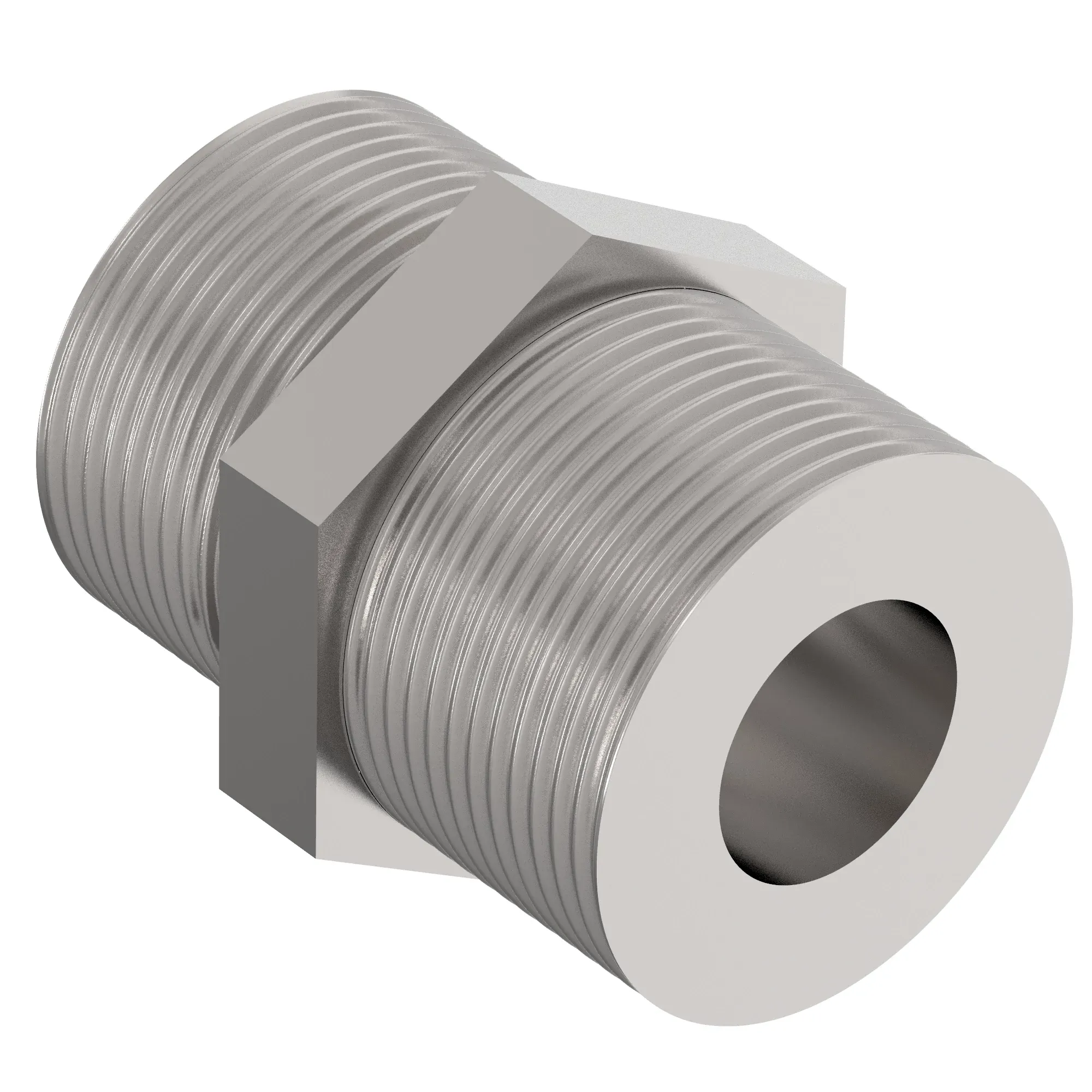 John Deere External Threaded Nipple Fitting - HXE65129