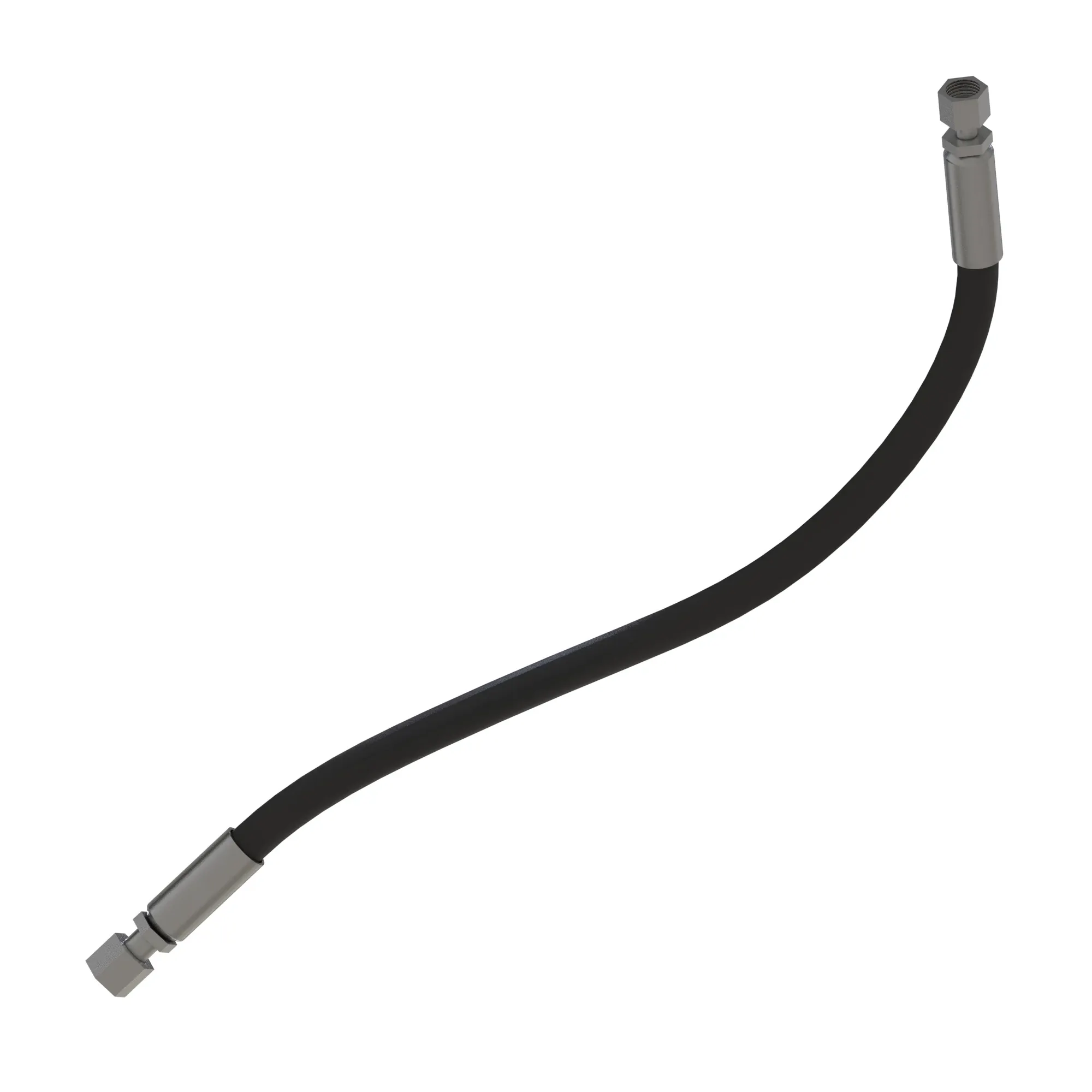 John Deere Hydraulic Hose with Straight End Fittings - AT507104