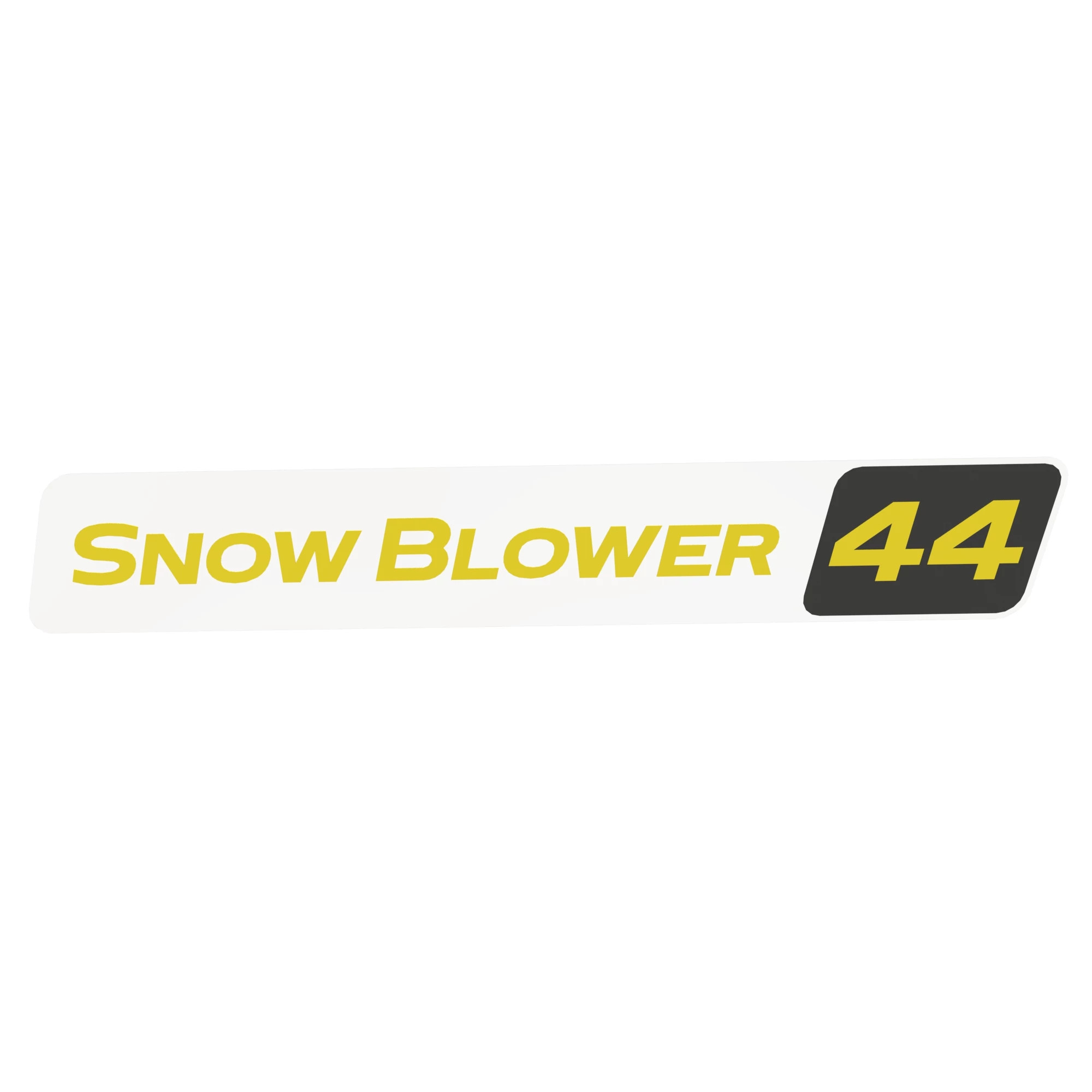 John Deere Snow Blower Label - UC33632