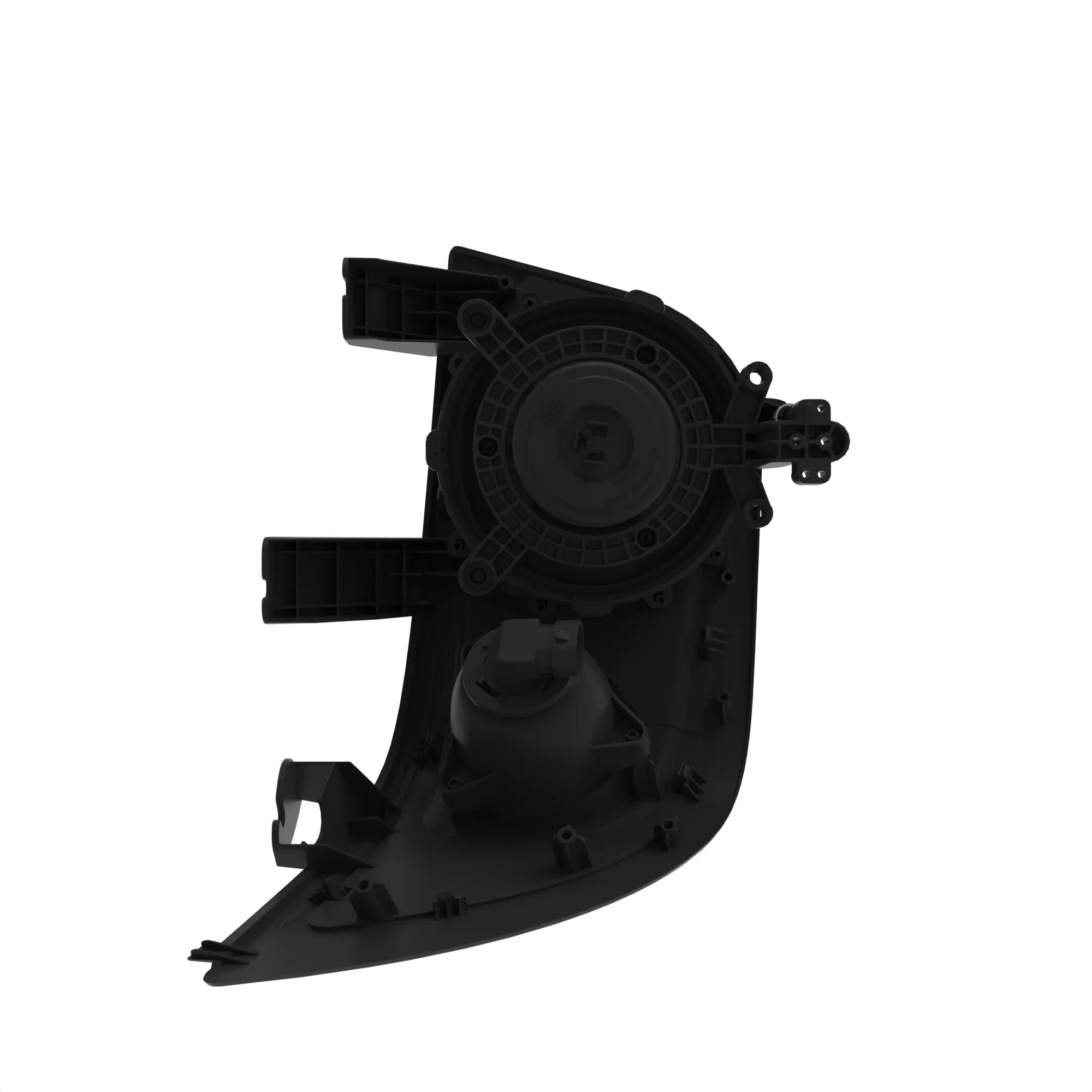 HEADLIGHT, LH H4 W CL
