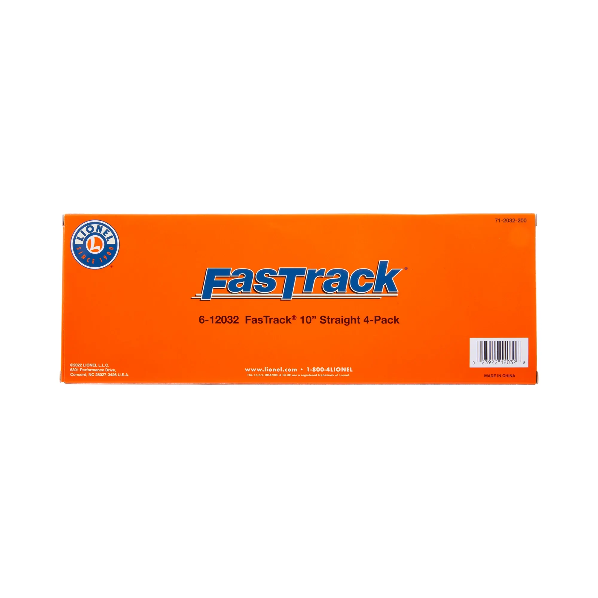 Lionel Trains® FasTrack 10” Straight Track - 4 Pack