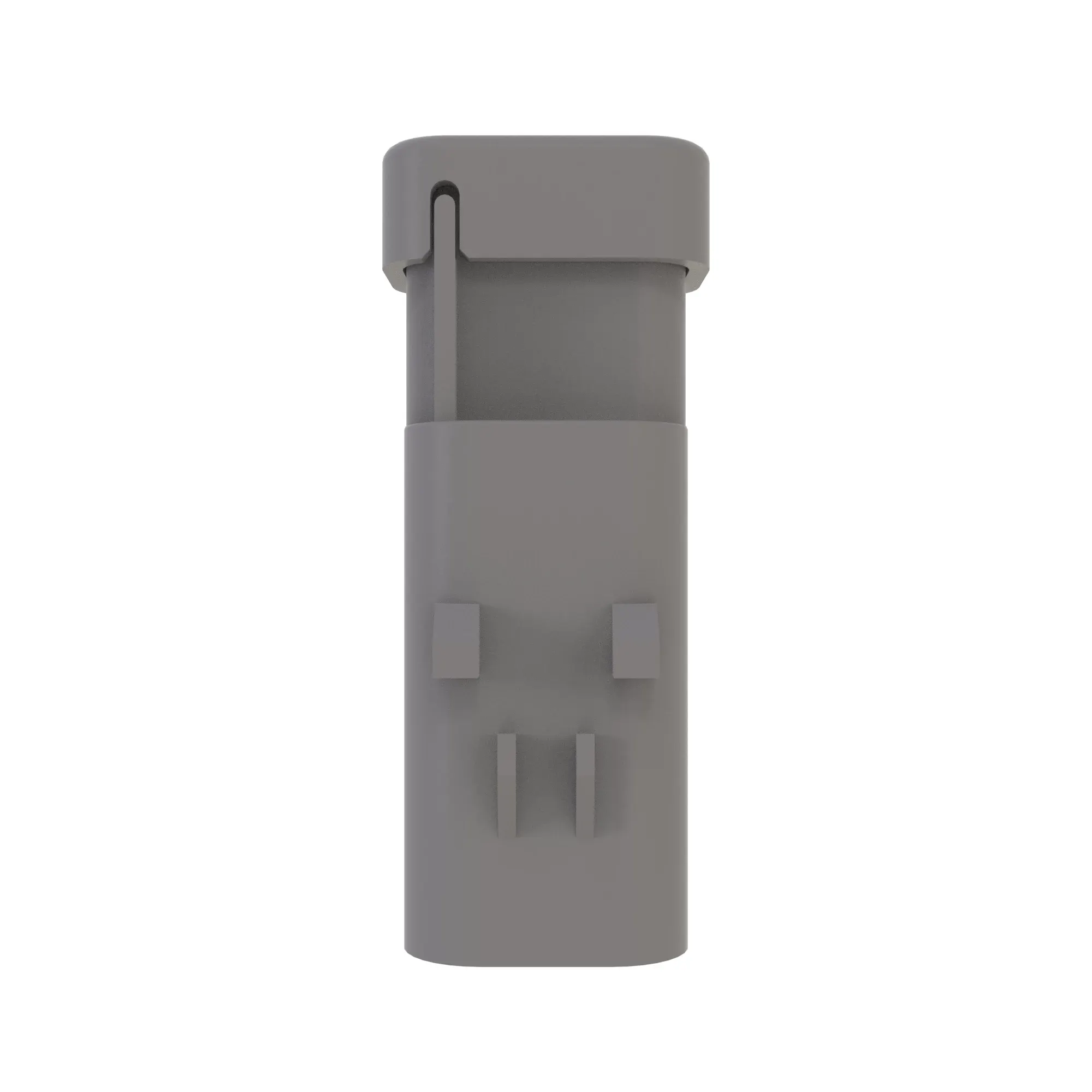 TYCO AMPSEAL16 2W PIN SLD GRY PLSTC