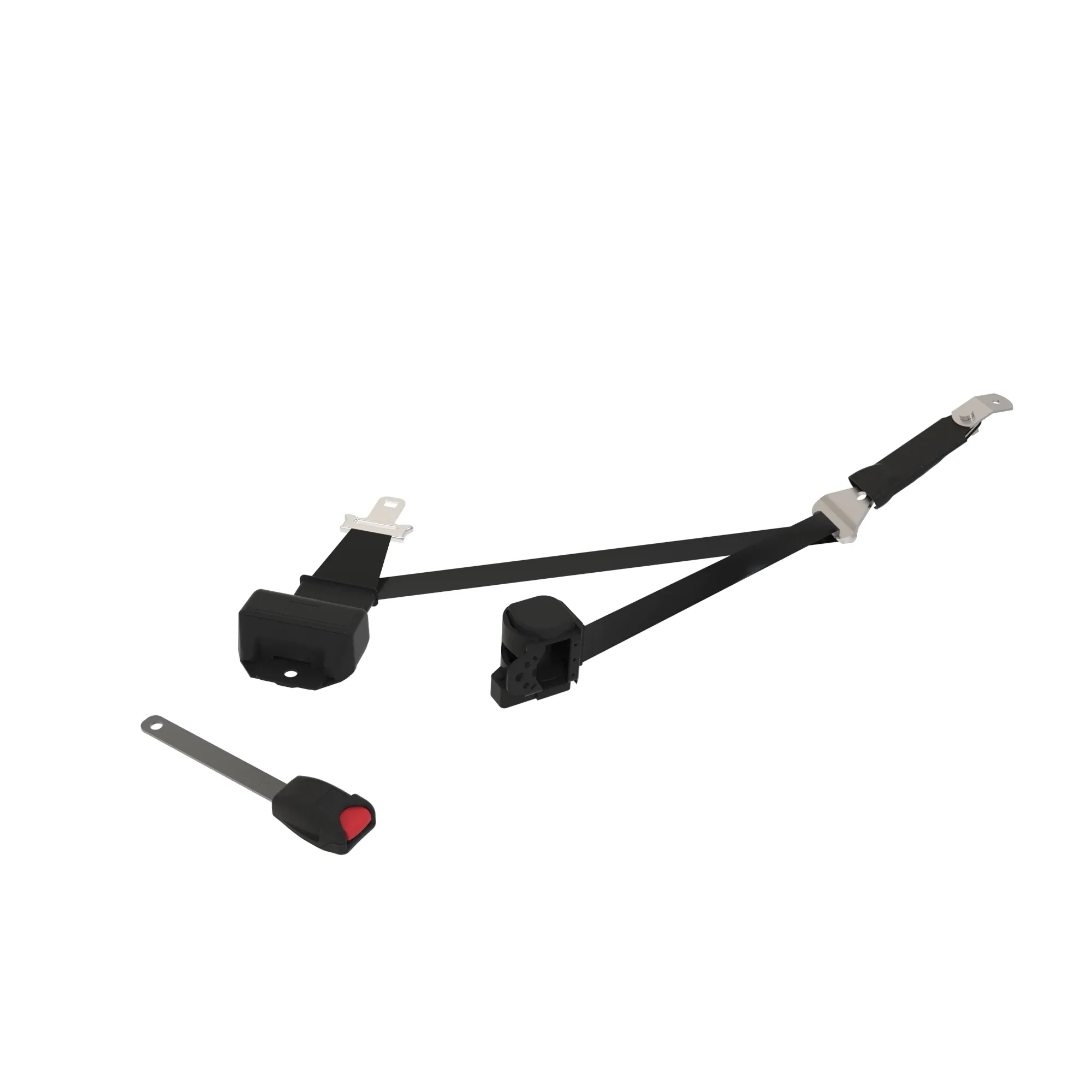 SEAT BELT, 3 W/ 2 SHOULDER BELT