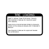 John Deere Tire Loading Label - H173111