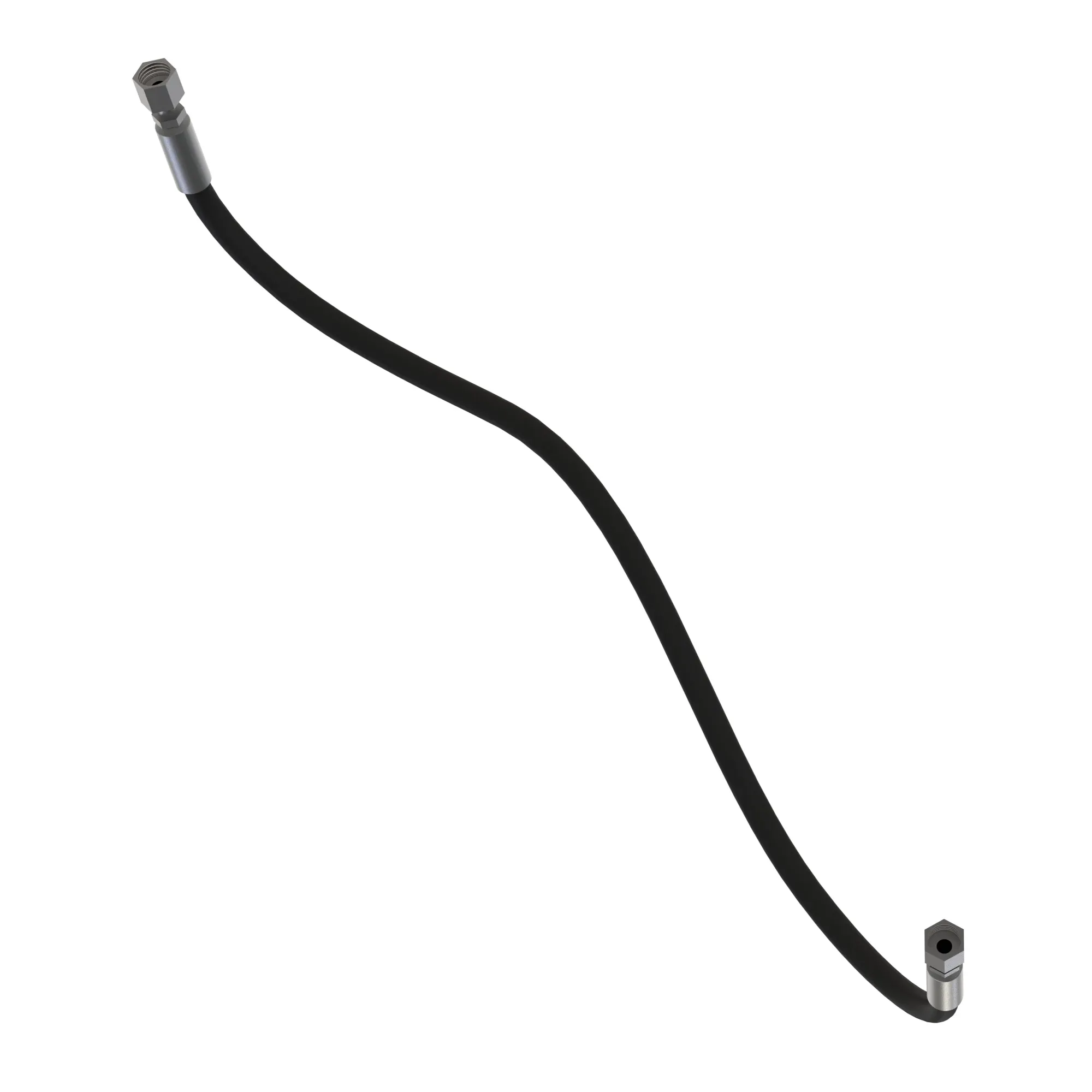 John Deere Bent Stem Hydraulic Hose - AT528195