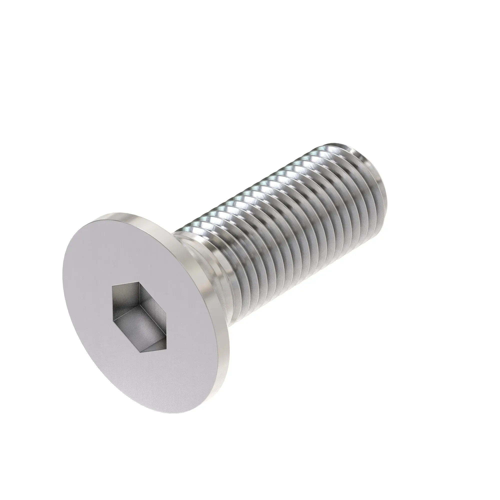 SCREW, HEX FLAT CTSK HEAD, METRIC
