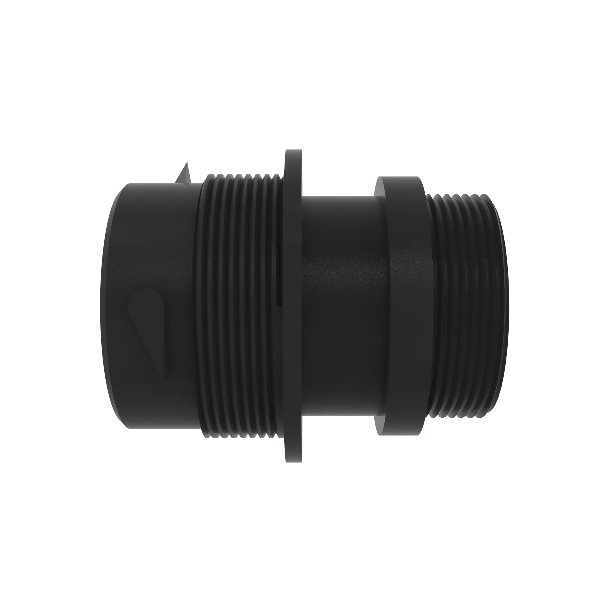 CONN DEUTSCH HDP20 19W FS BLK PLSTC