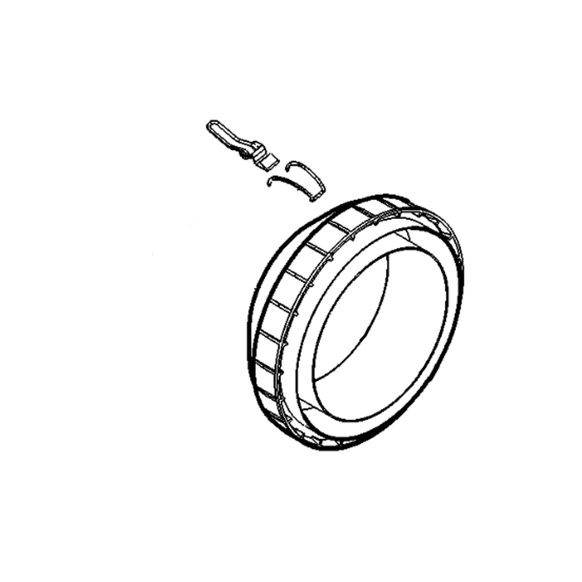 John Deere Air Cleaner Clamp Cover - SJ10434