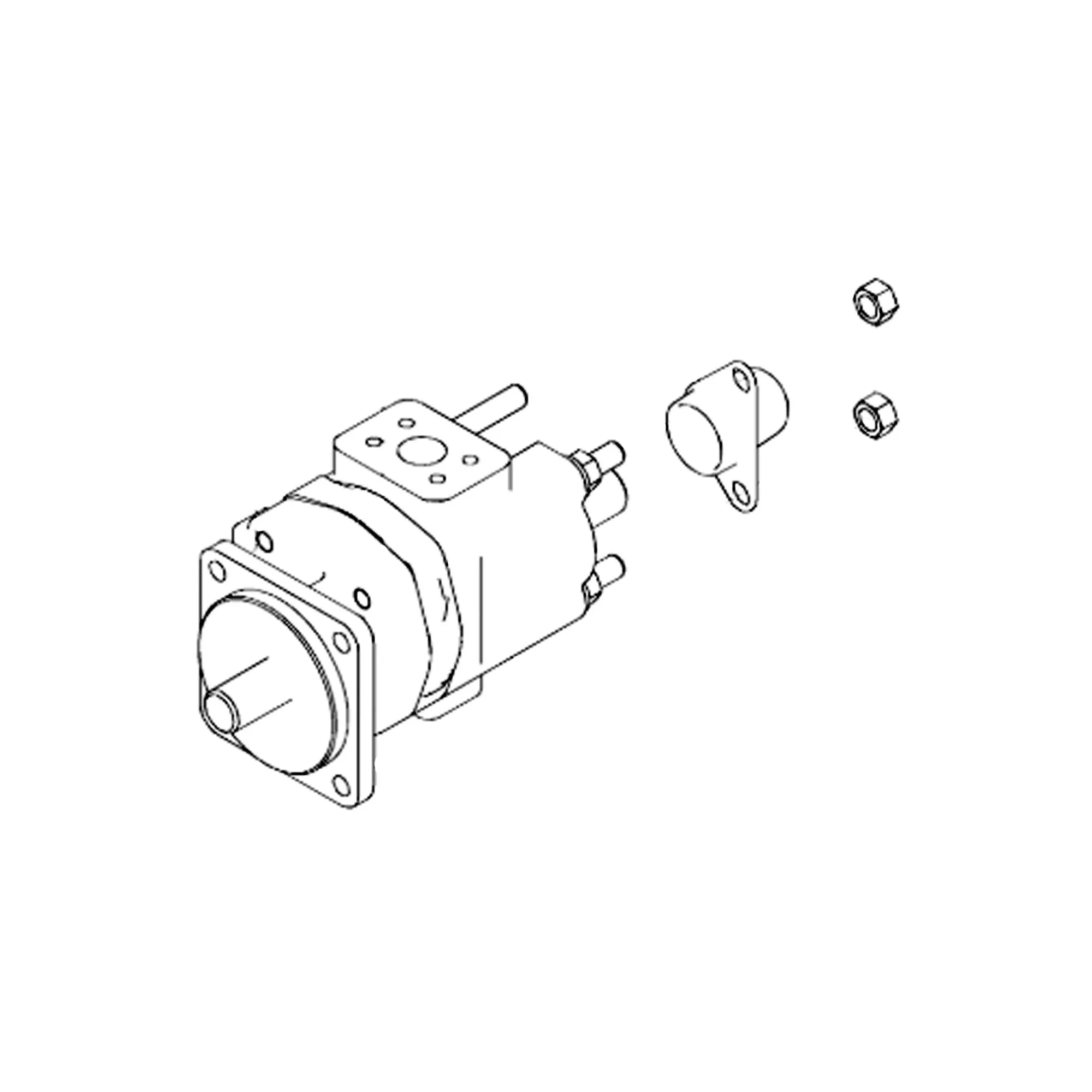 John Deere Main Hydraulic Pump Repair Kit - AT224351