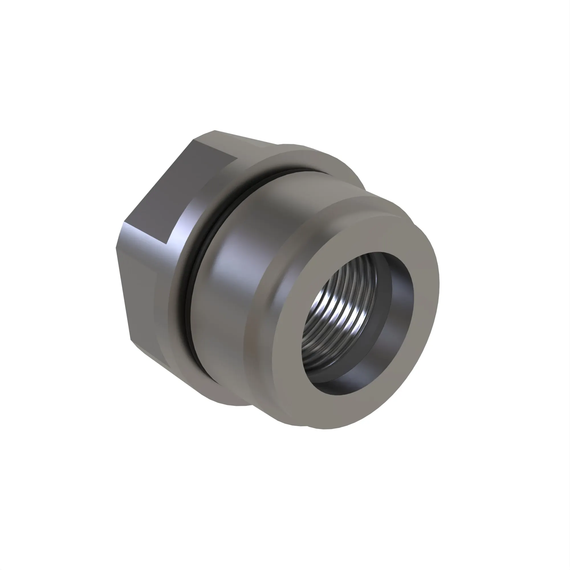 John Deere Gland Nut, 1" - AUC13050