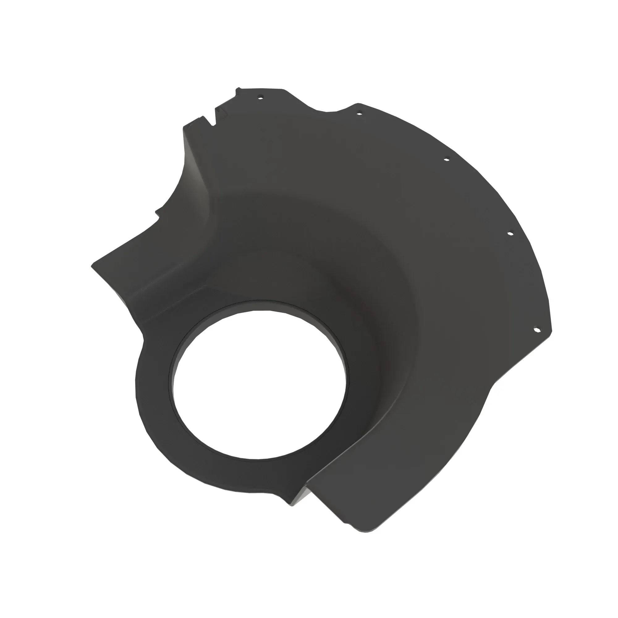 John Deere Left Side Spiral Bevel Baffle Deflector - RE335129