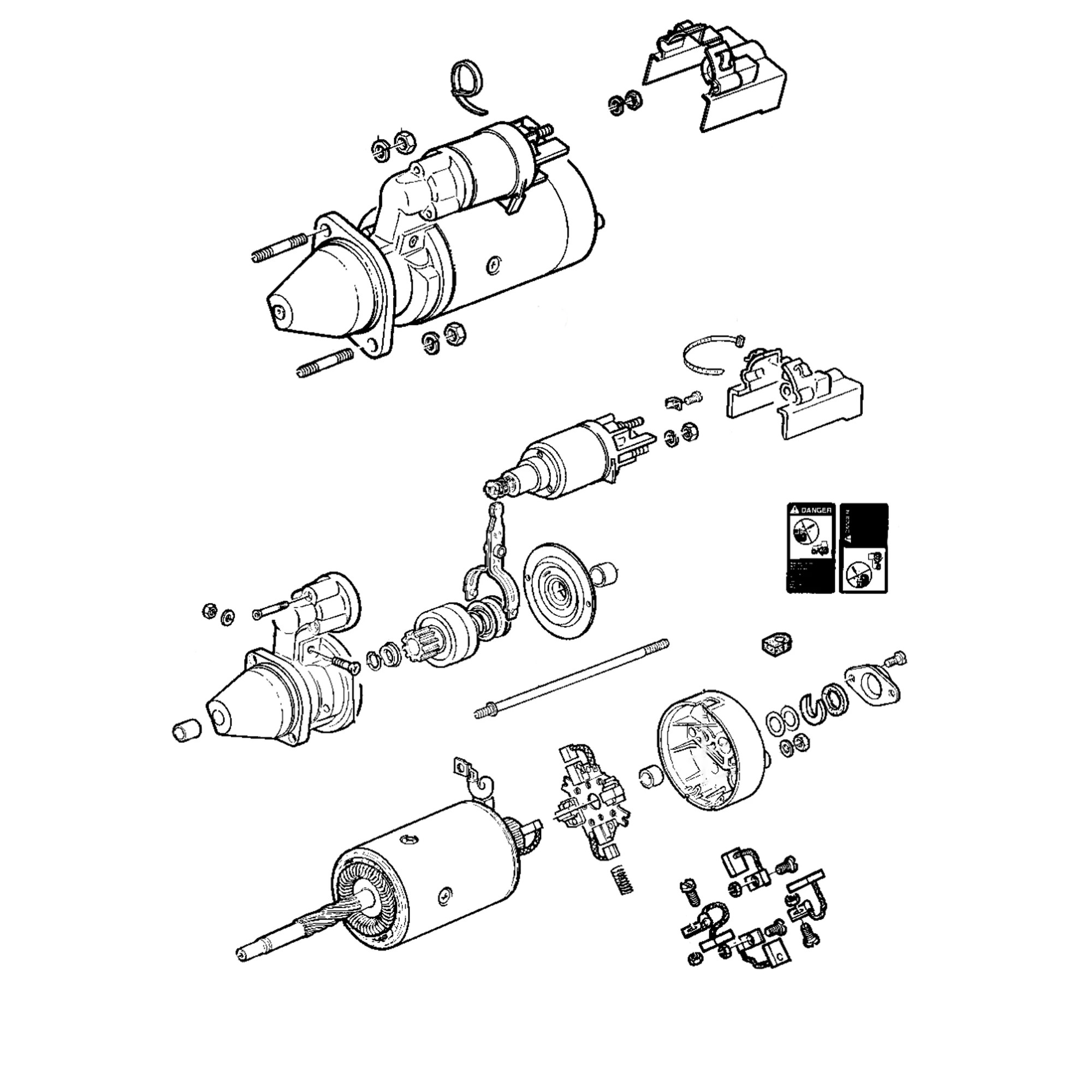 John Deere Starter Motor - AL110598