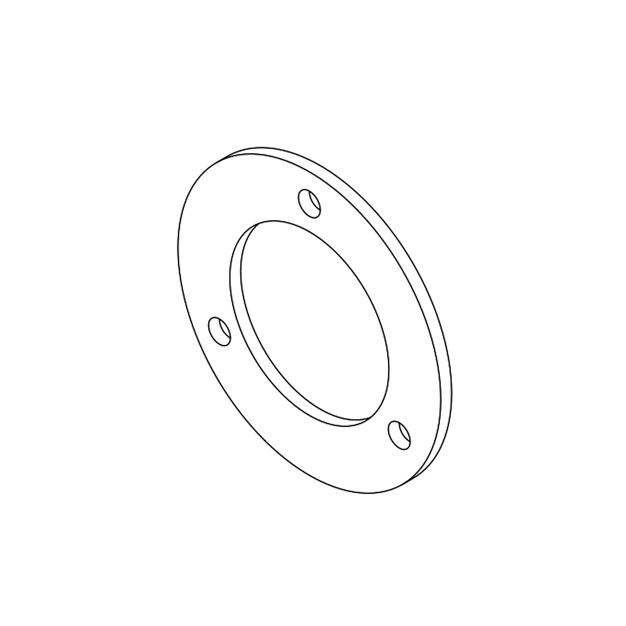 John Deere Back Plate, Anti Clatter 330 Series - T366046